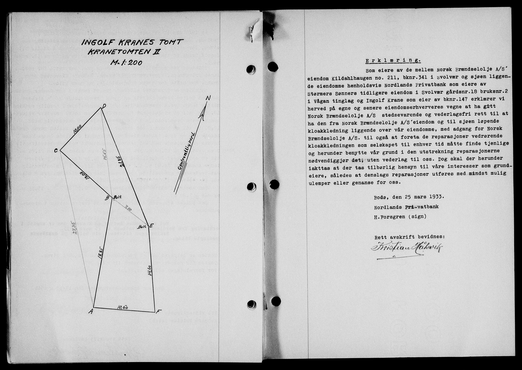 Lofoten sorenskriveri, SAT/A-0017/1/2/2C/L0015a: Pantebok nr. 15a, 1946-1947, Dagboknr: 270/1947
