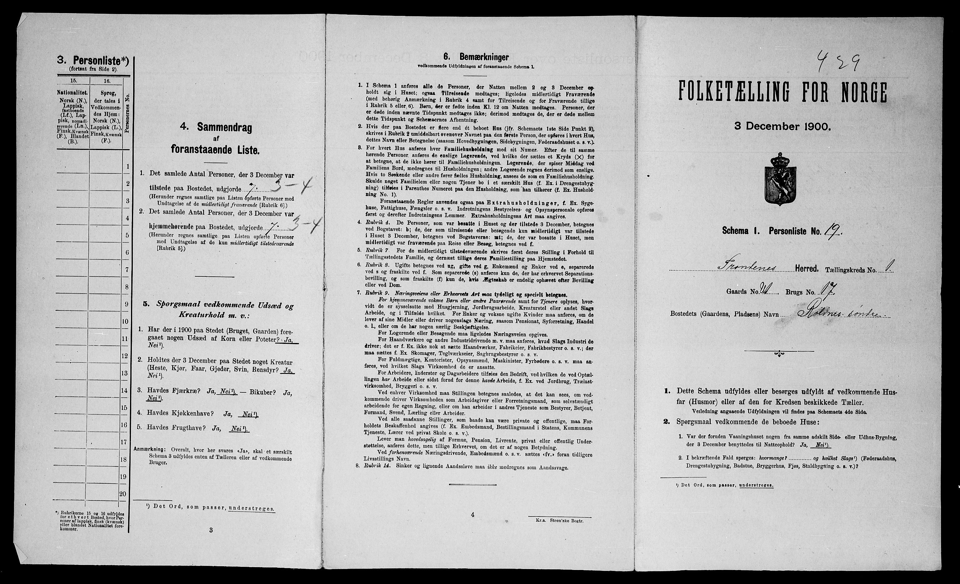 SATØ, Folketelling 1900 for 1914 Trondenes herred, 1900, s. 818