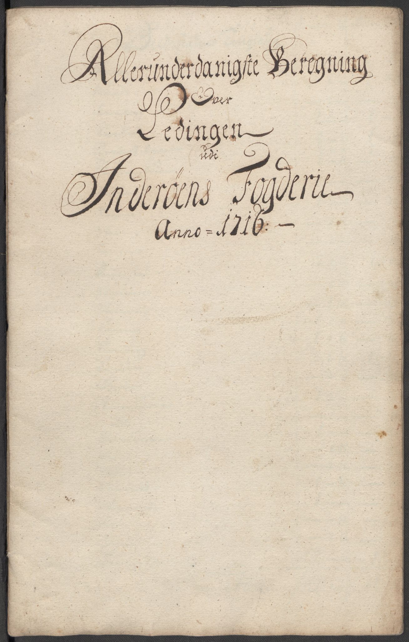 Rentekammeret inntil 1814, Reviderte regnskaper, Fogderegnskap, AV/RA-EA-4092/R63/L4324: Fogderegnskap Inderøy, 1716, s. 183