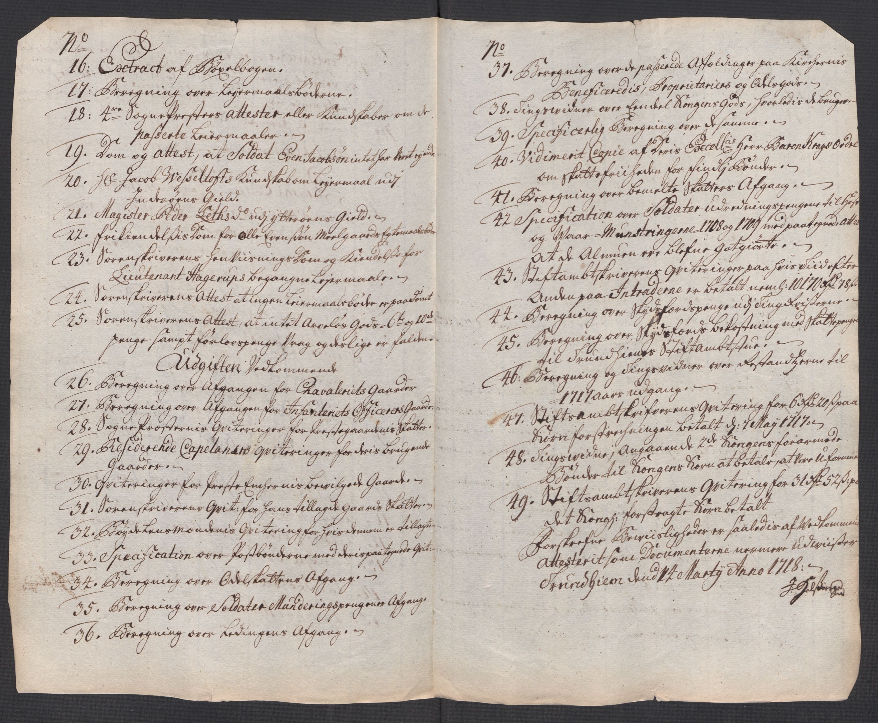 Rentekammeret inntil 1814, Reviderte regnskaper, Fogderegnskap, AV/RA-EA-4092/R63/L4325: Fogderegnskap Inderøy, 1717, s. 16