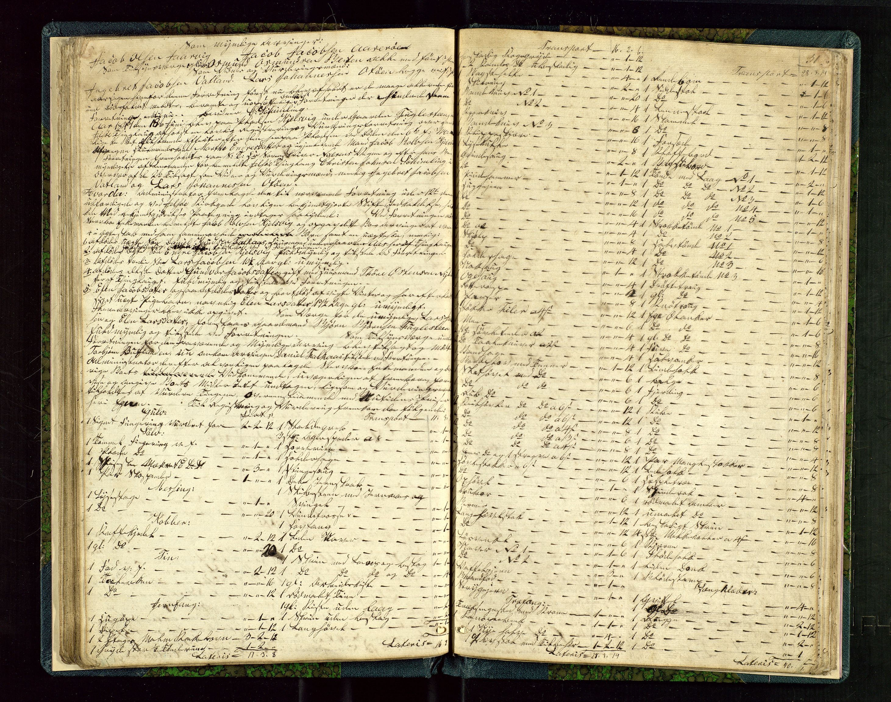 Ryfylke tingrett, AV/SAST-A-100055/001/IV/IVE/L0001: Skifteregistreringsprotoll Jelsa, 1846-1848, s. 31