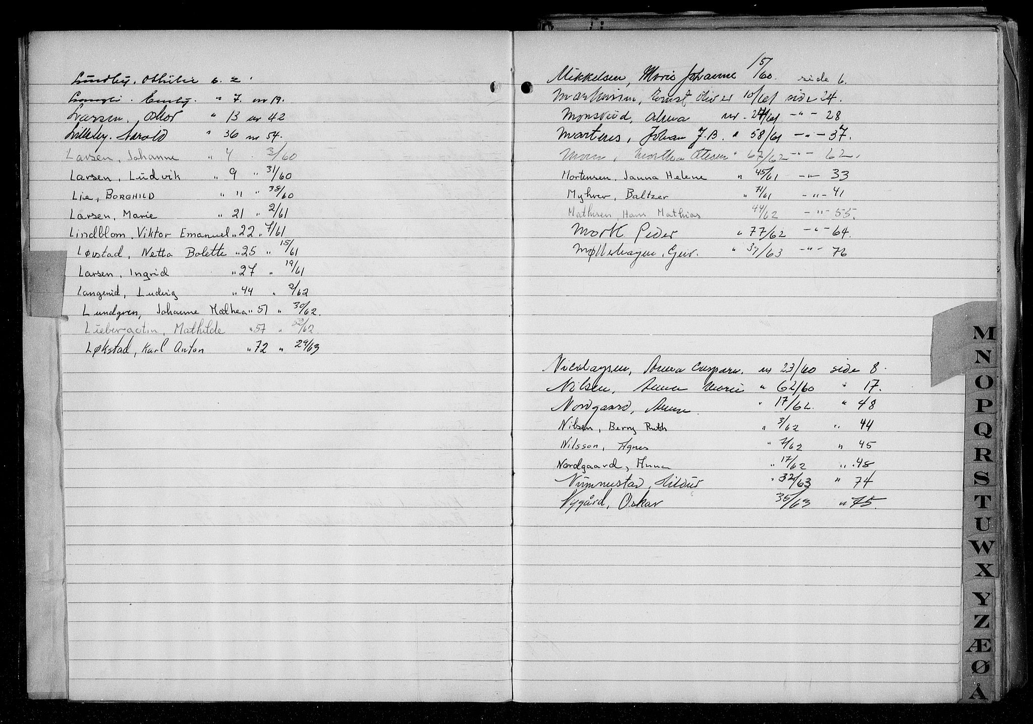 Ås lensmannskontor, AV/SAO-A-10012/H/Ha/L0004: Dødsfallsprotokoll, 1959-1964