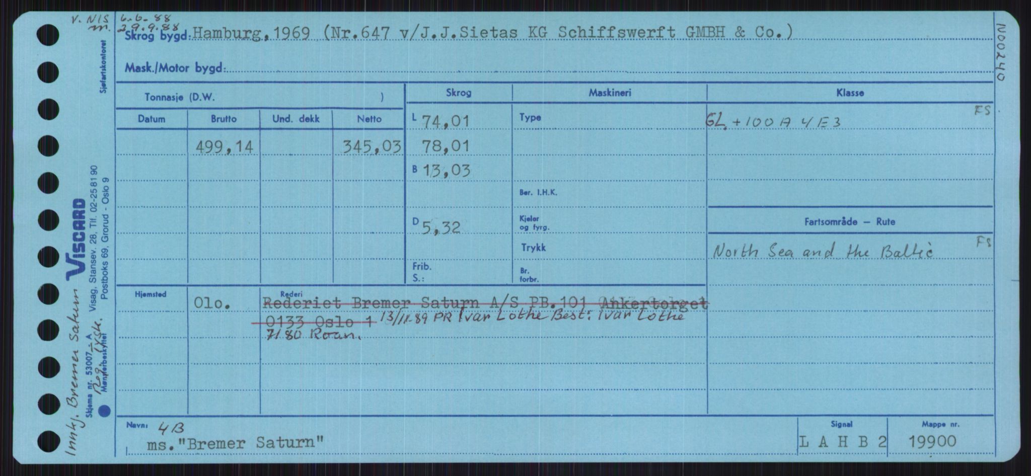 Sjøfartsdirektoratet med forløpere, Skipsmålingen, AV/RA-S-1627/H/Ha/L0001/0002: Fartøy, A-Eig / Fartøy Bjør-Eig, s. 279