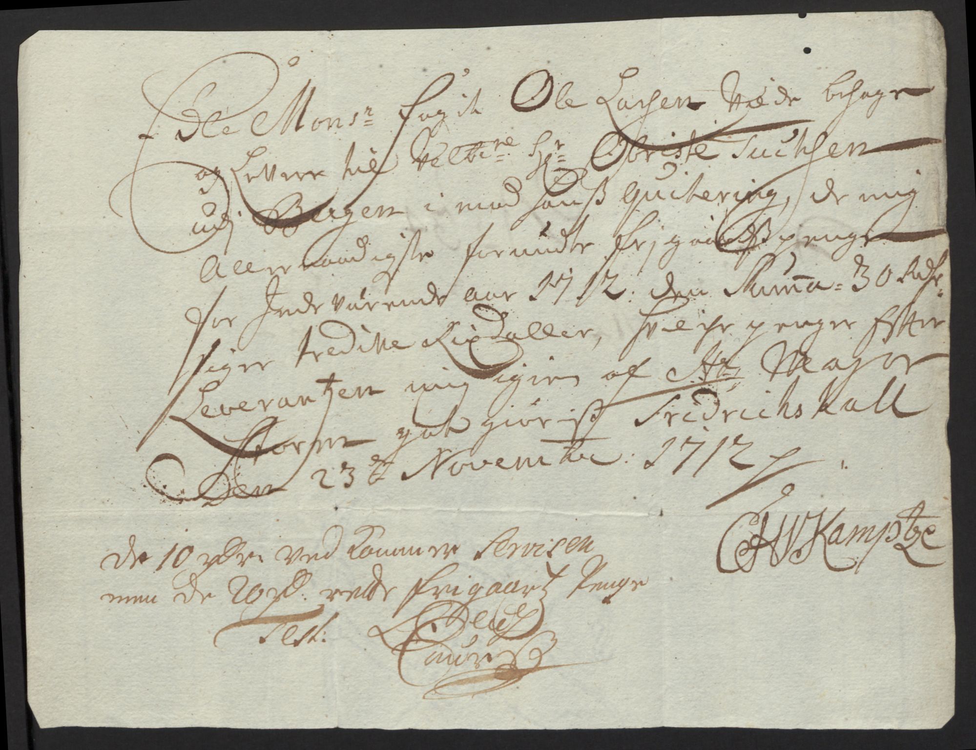 Rentekammeret inntil 1814, Reviderte regnskaper, Fogderegnskap, AV/RA-EA-4092/R48/L2988: Fogderegnskap Sunnhordland og Hardanger, 1712, s. 309