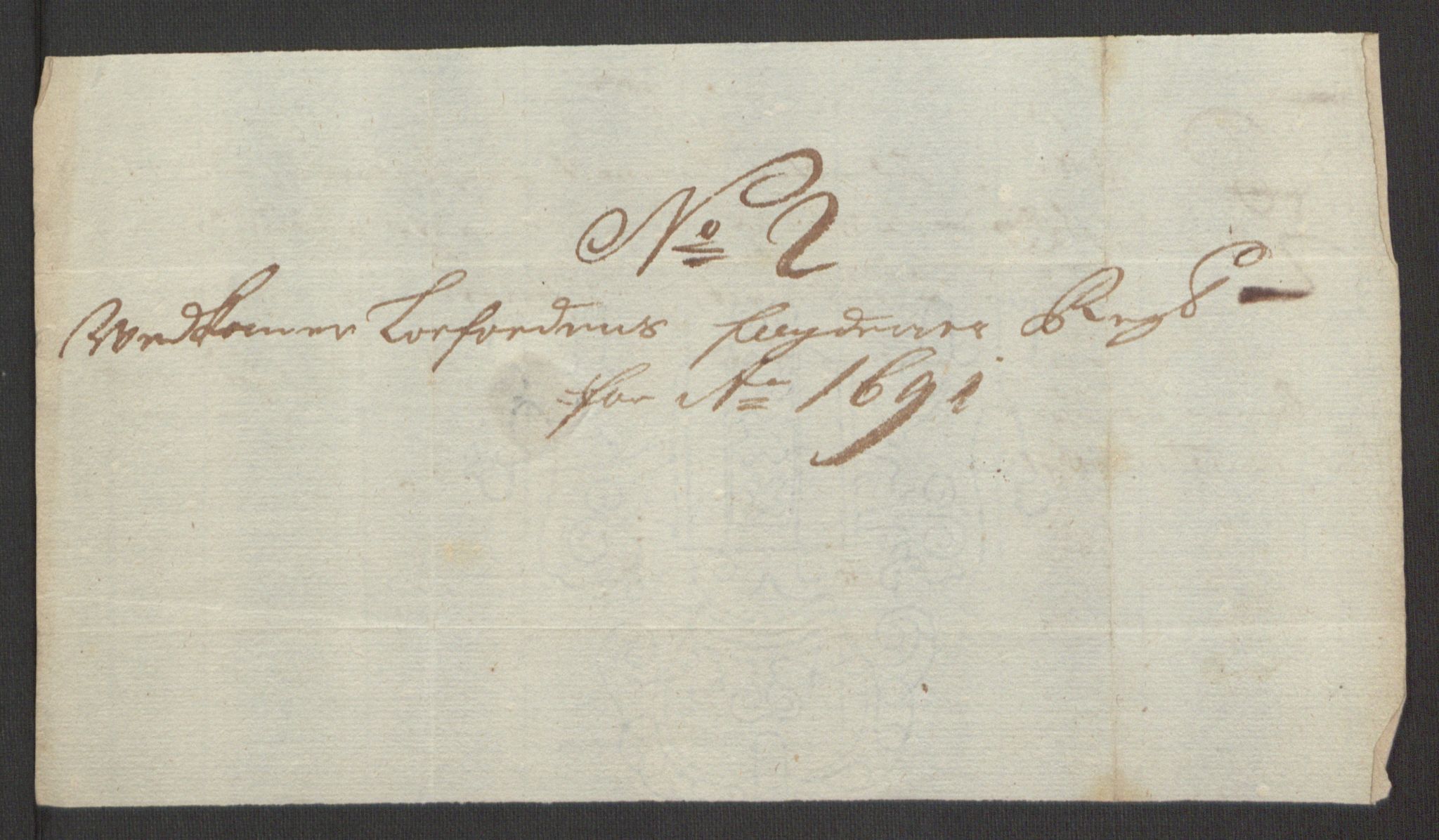 Rentekammeret inntil 1814, Reviderte regnskaper, Fogderegnskap, AV/RA-EA-4092/R67/L4675: Fogderegnskap Vesterålen, Andenes og Lofoten, 1691-1693, s. 92