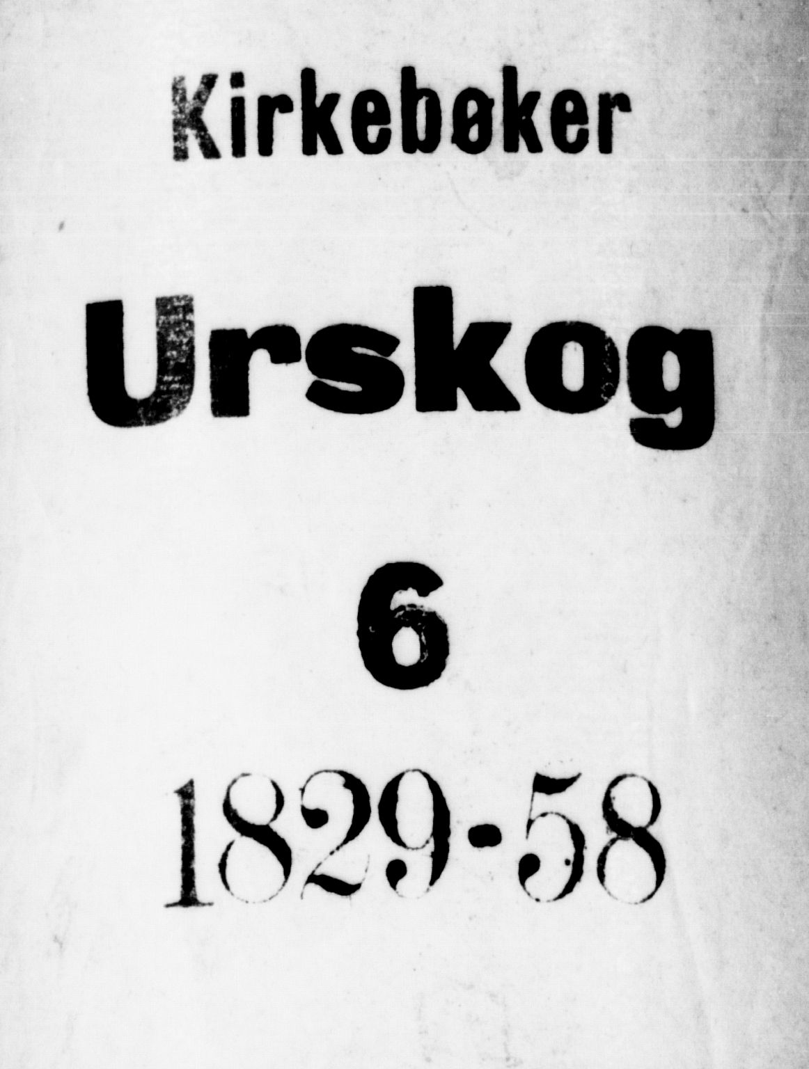 Aurskog prestekontor Kirkebøker, AV/SAO-A-10304a/G/Ga/L0002: Klokkerbok nr. I 2, 1829-1857