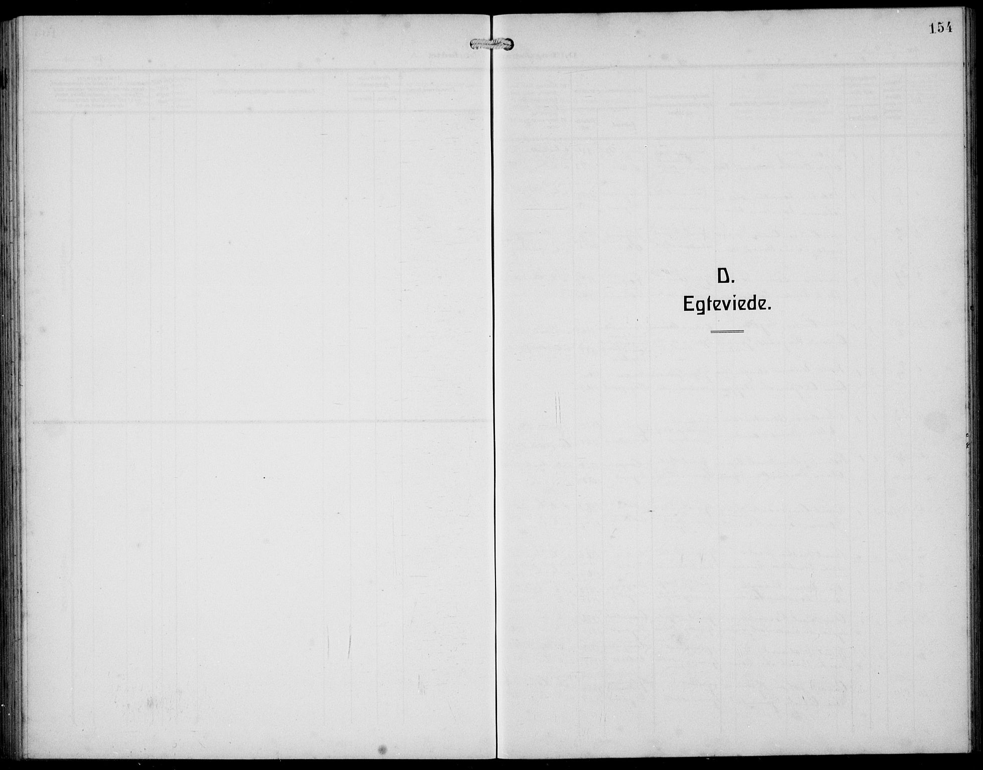 Avaldsnes sokneprestkontor, SAST/A -101851/H/Ha/Hab/L0008: Klokkerbok nr. B 8, 1910-1939, s. 154