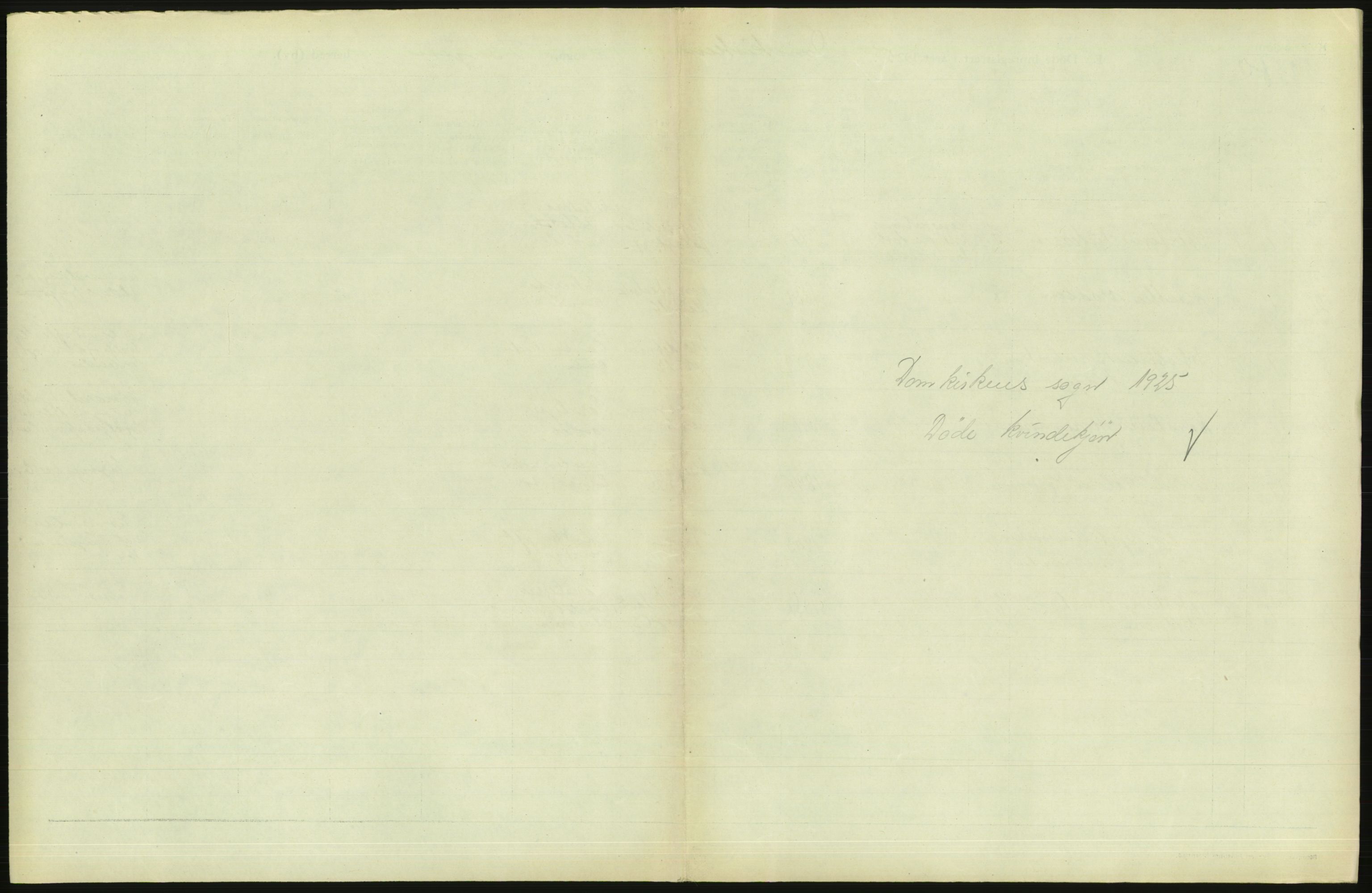 Statistisk sentralbyrå, Sosiodemografiske emner, Befolkning, AV/RA-S-2228/D/Df/Dfc/Dfce/L0029: Bergen: Gifte, døde., 1925, s. 589