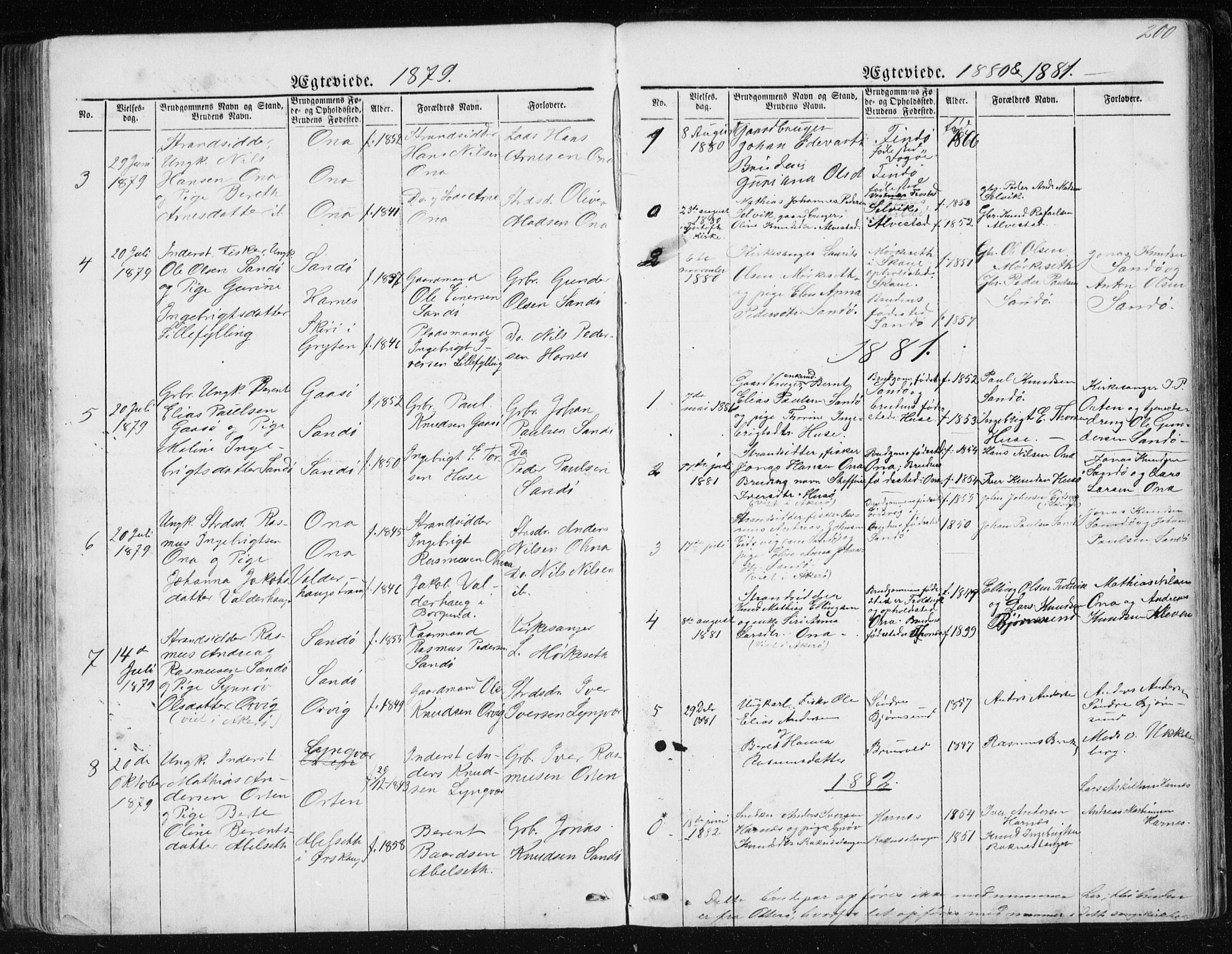 Ministerialprotokoller, klokkerbøker og fødselsregistre - Møre og Romsdal, SAT/A-1454/561/L0732: Klokkerbok nr. 561C02, 1867-1900, s. 200