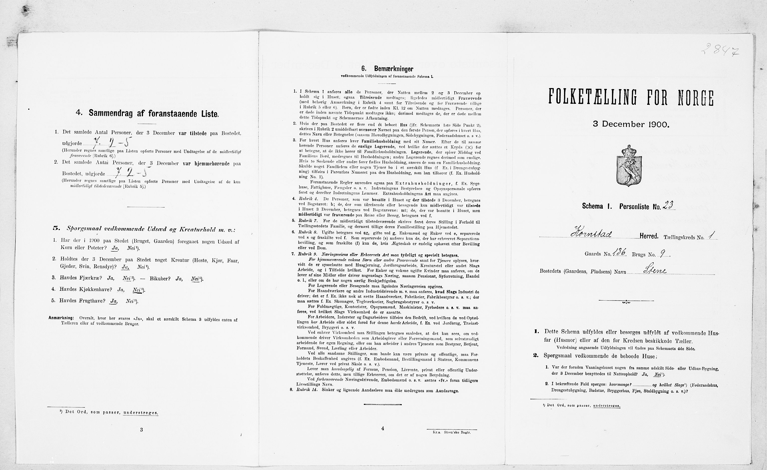 SAT, Folketelling 1900 for 1552 Kornstad herred, 1900, s. 58