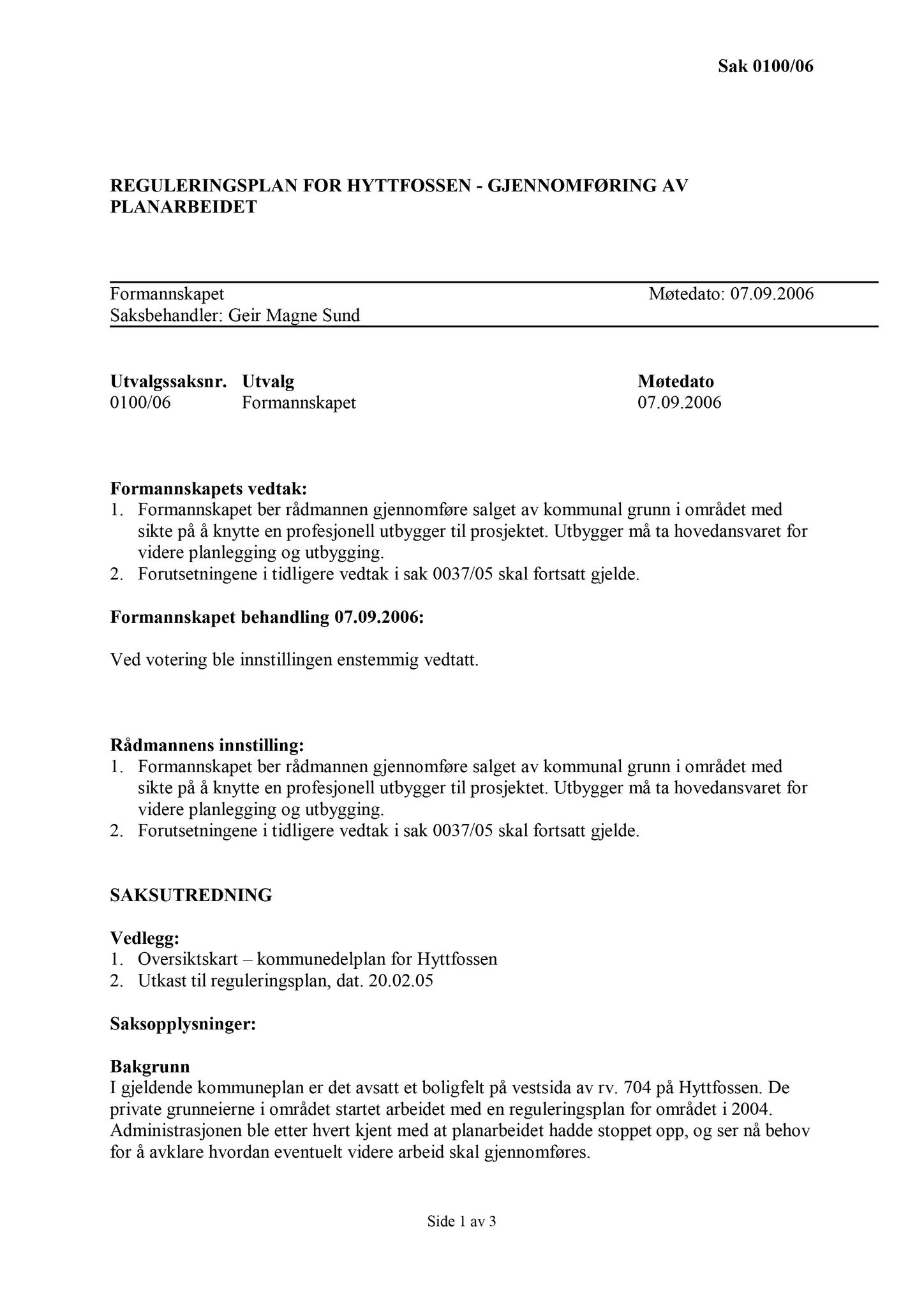 Klæbu Kommune, TRKO/KK/02-FS/L003: Formannsskapet - Møtedokumenter, 2010, s. 2301