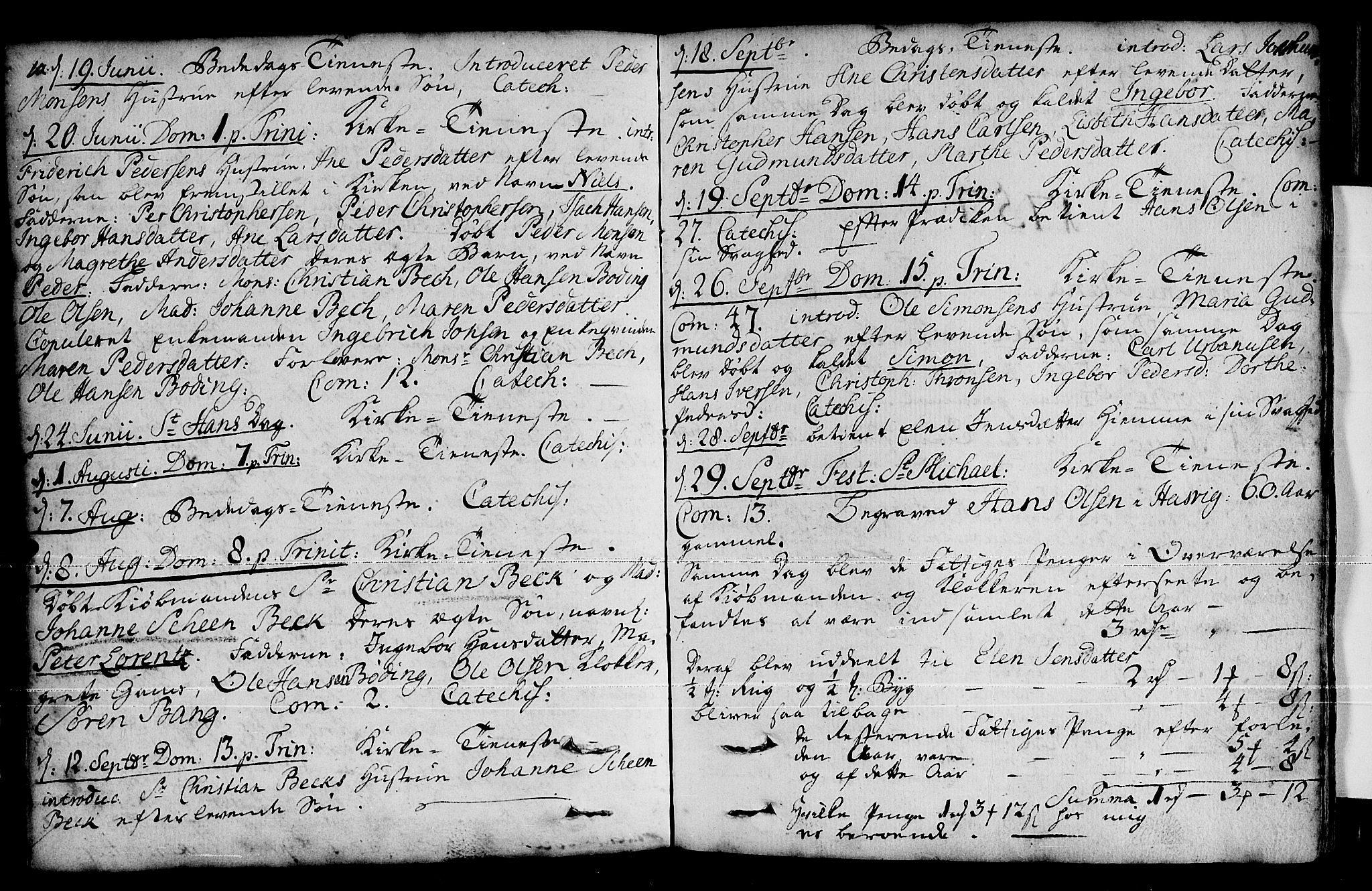 Loppa sokneprestkontor, AV/SATØ-S-1339/H/Ha/L0001kirke: Ministerialbok nr. 1 /2, 1753-1784, s. 10-11