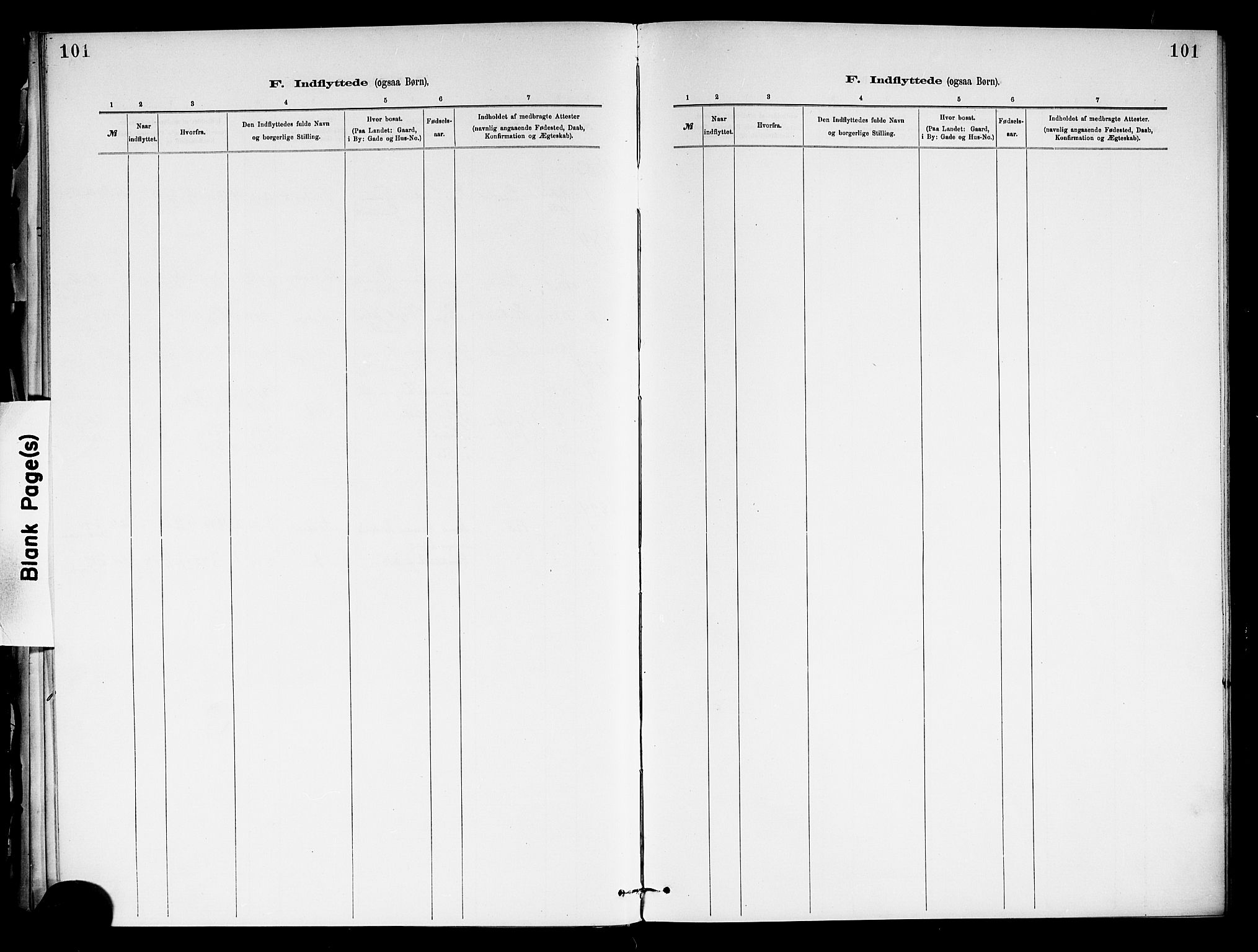 Holla kirkebøker, SAKO/A-272/F/Fa/L0009: Ministerialbok nr. 9, 1881-1897, s. 101