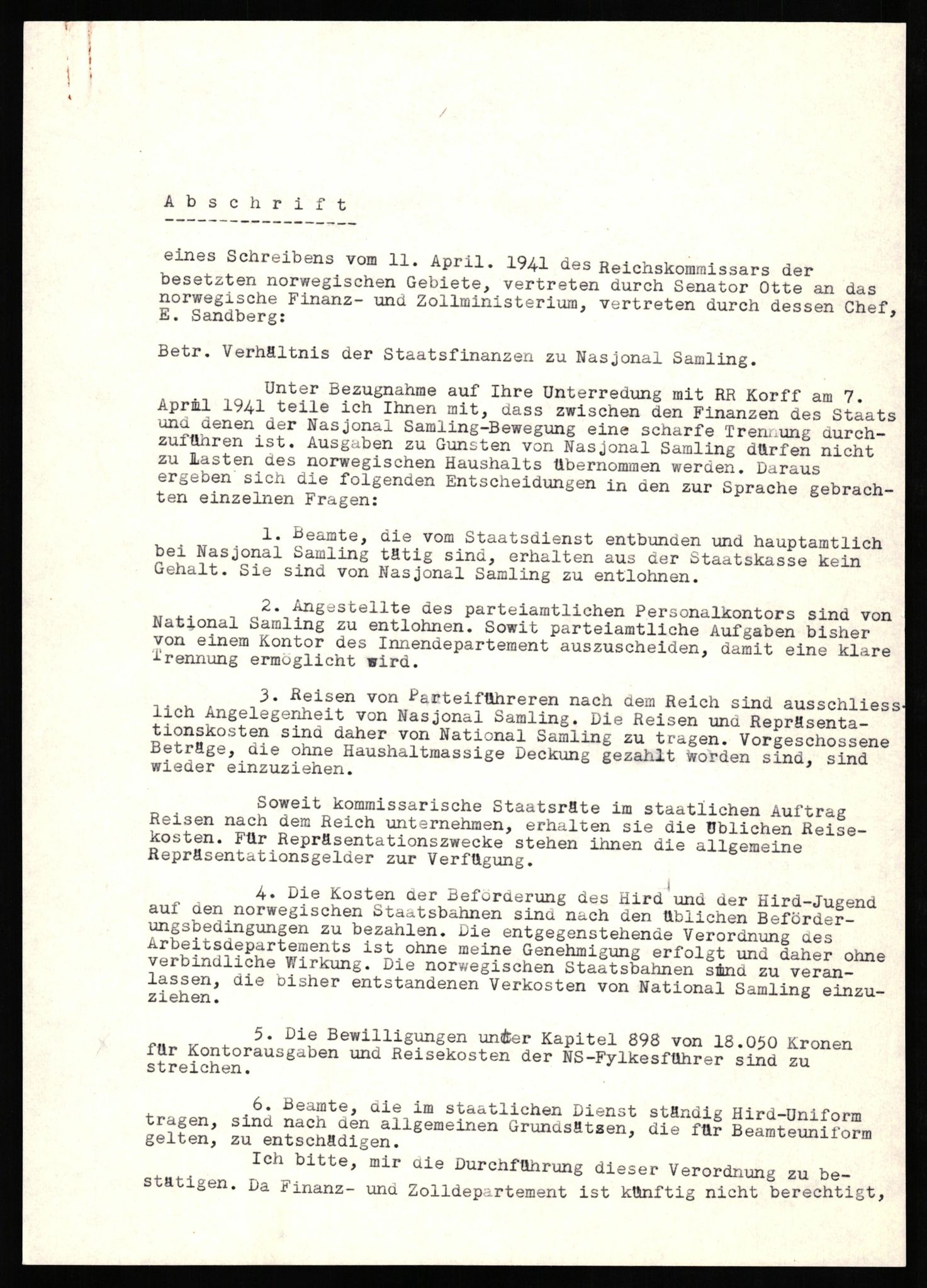 Forsvaret, Forsvarets overkommando II, AV/RA-RAFA-3915/D/Db/L0025: CI Questionaires. Tyske okkupasjonsstyrker i Norge. Tyskere., 1945-1946, s. 120