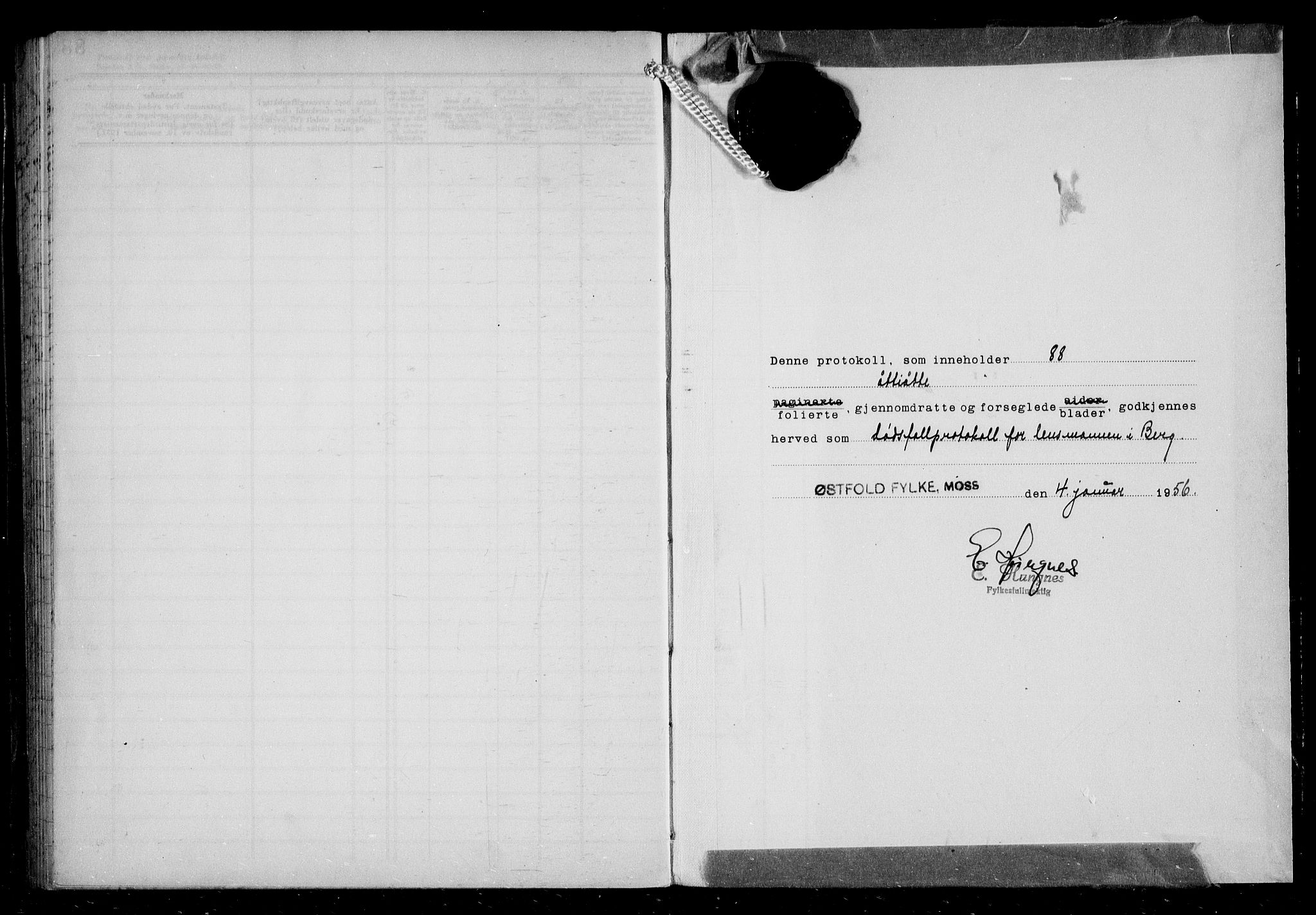 Berg lensmannskontor, SAO/A-10263/H/Ha/Haa/L0007: Dødsfallsprotokoll, 1956-1959