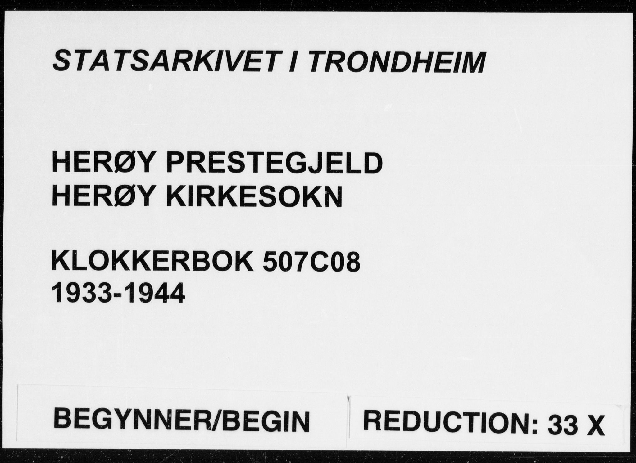 Ministerialprotokoller, klokkerbøker og fødselsregistre - Møre og Romsdal, SAT/A-1454/507/L0085: Klokkerbok nr. 507C08, 1933-1944