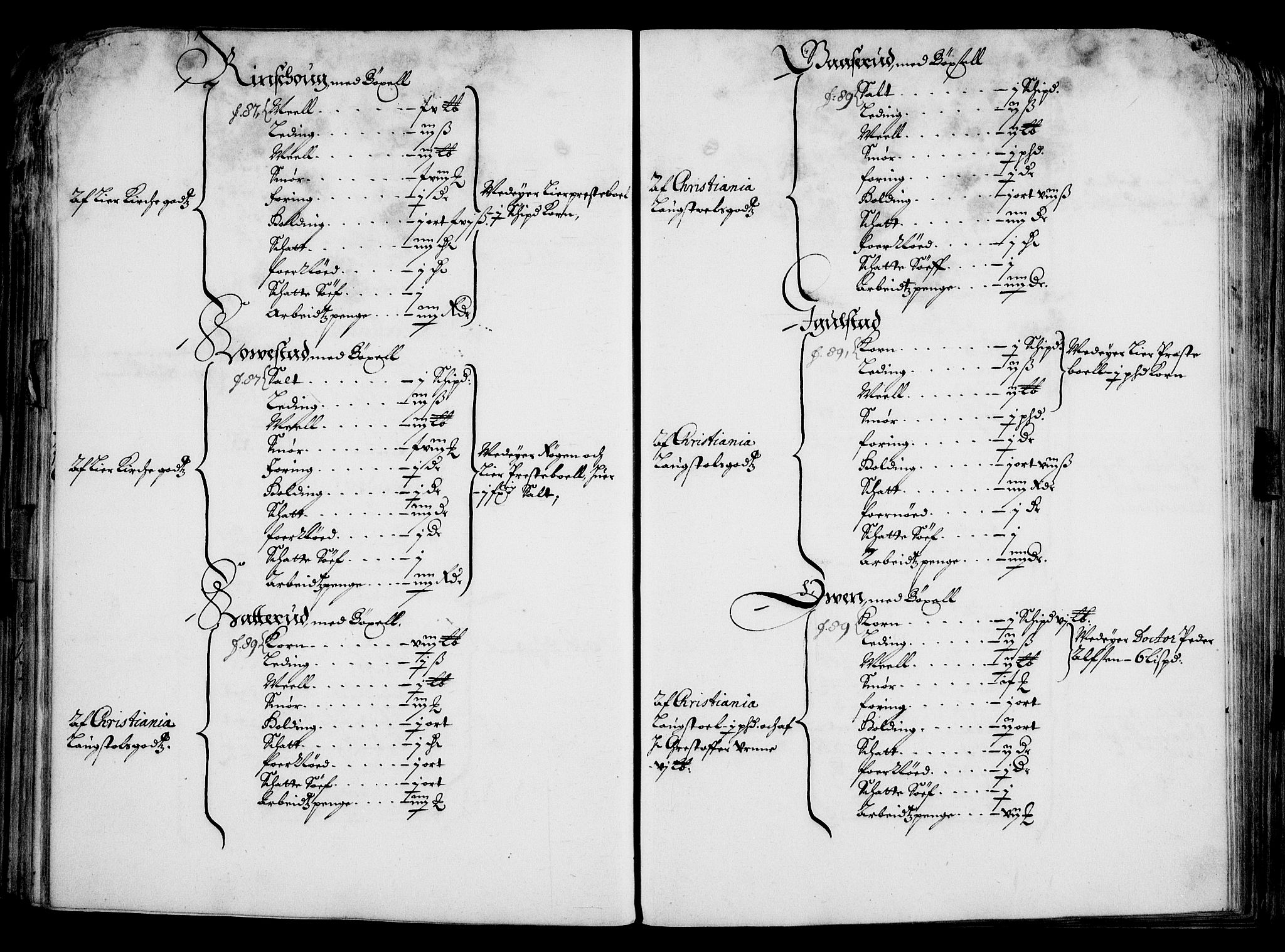 Rentekammeret inntil 1814, Realistisk ordnet avdeling, AV/RA-EA-4070/On/L0001/0001: Statens gods / [Jj 1]: Jordebok over Hannibal Sehesteds gods, 1651, s. 61