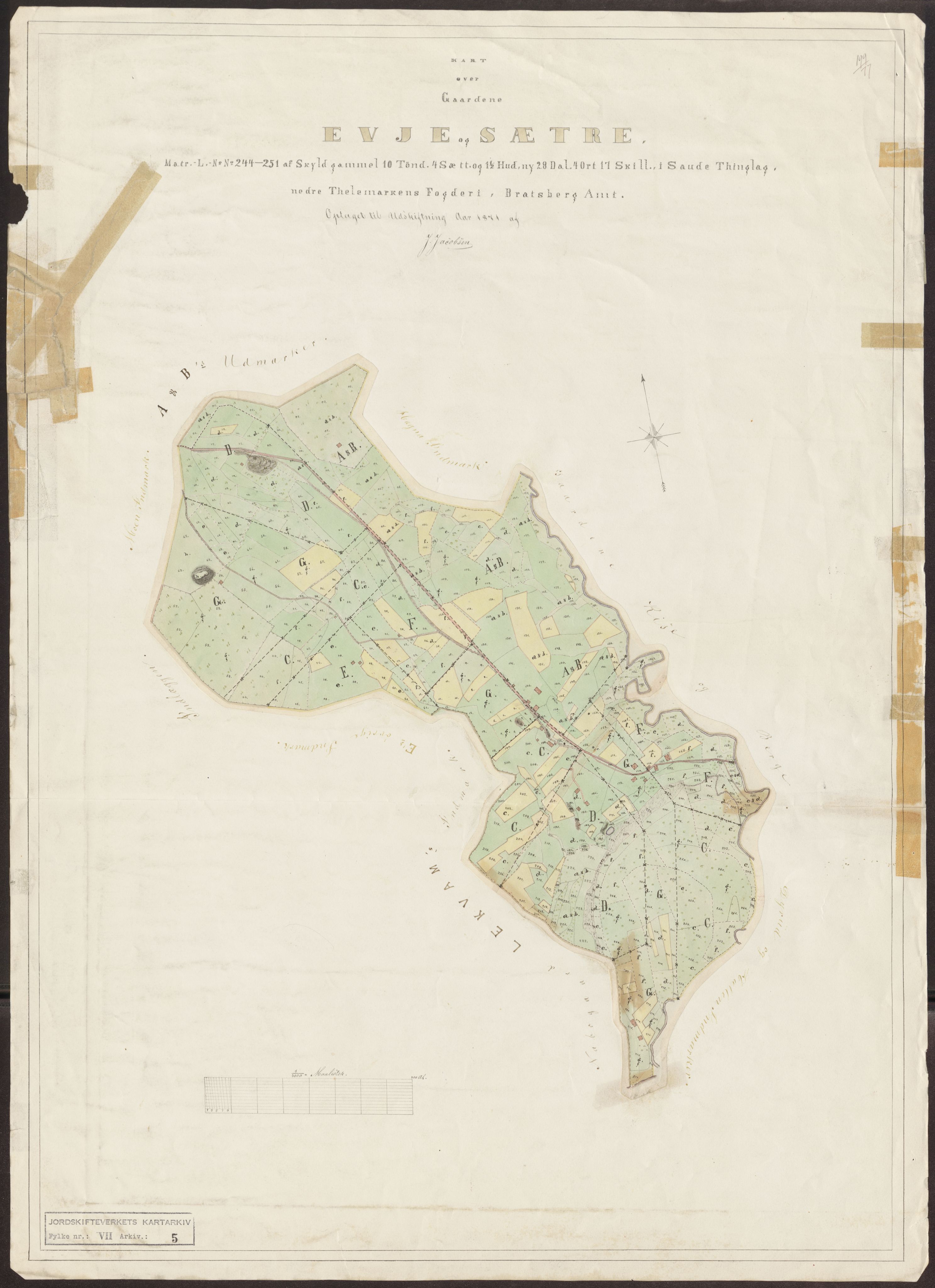 Jordskifteverkets kartarkiv, AV/RA-S-3929/T, 1859-1988, s. 17