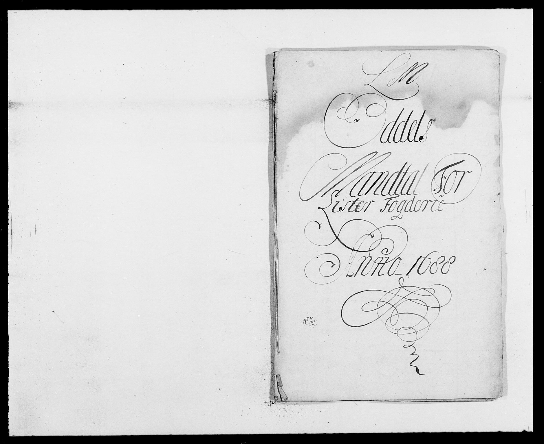 Rentekammeret inntil 1814, Reviderte regnskaper, Fogderegnskap, AV/RA-EA-4092/R41/L2534: Fogderegnskap Lista, 1686-1688, s. 217