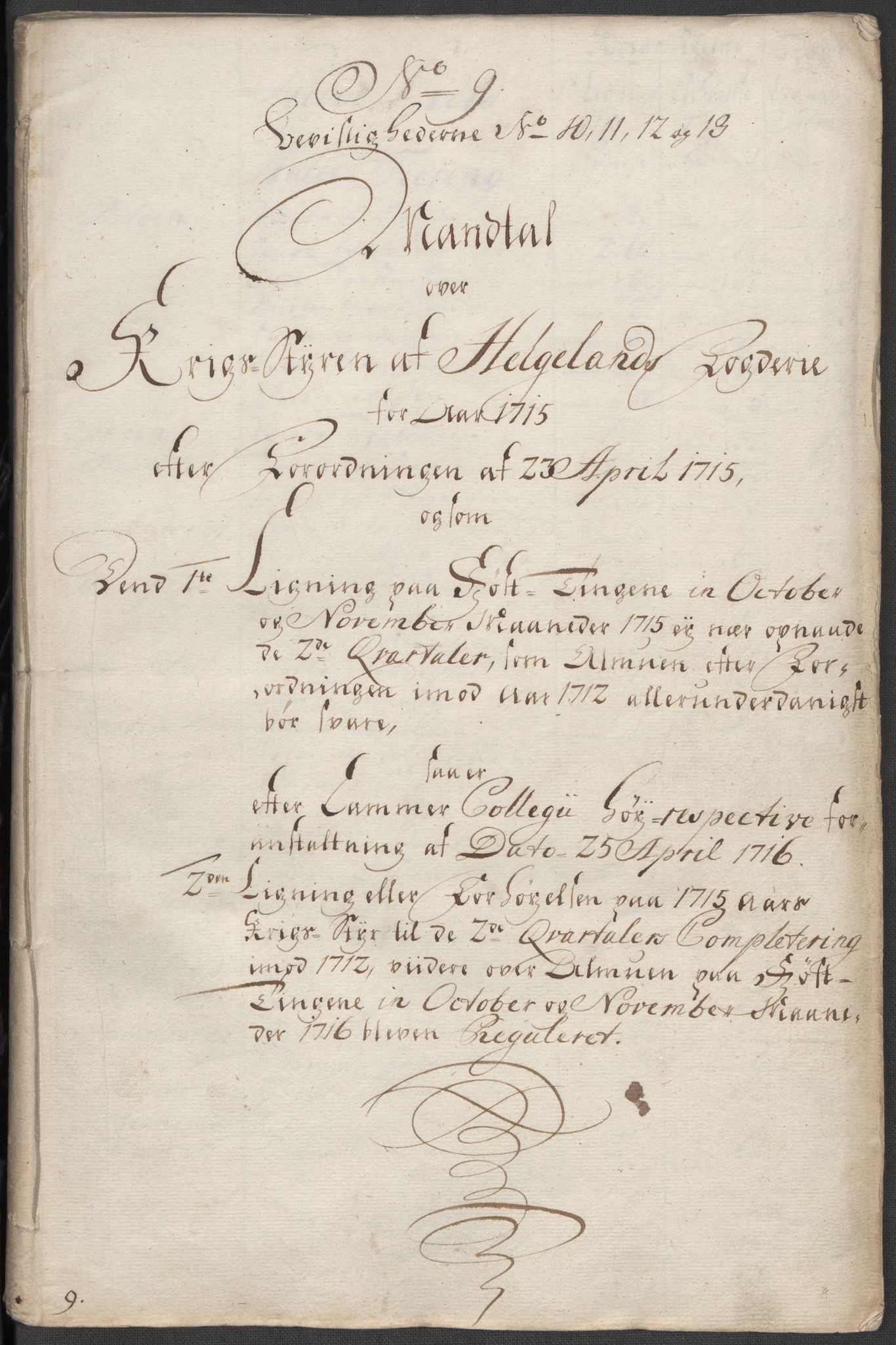 Rentekammeret inntil 1814, Reviderte regnskaper, Fogderegnskap, RA/EA-4092/R65/L4514: Fogderegnskap Helgeland, 1716, s. 140