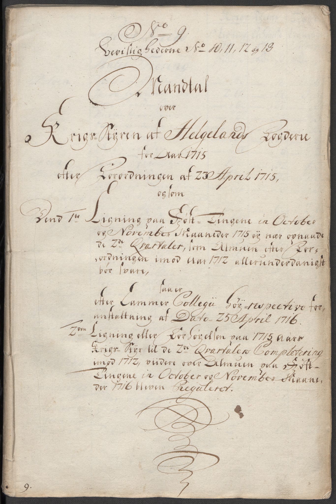 Rentekammeret inntil 1814, Reviderte regnskaper, Fogderegnskap, AV/RA-EA-4092/R65/L4514: Fogderegnskap Helgeland, 1716, s. 140