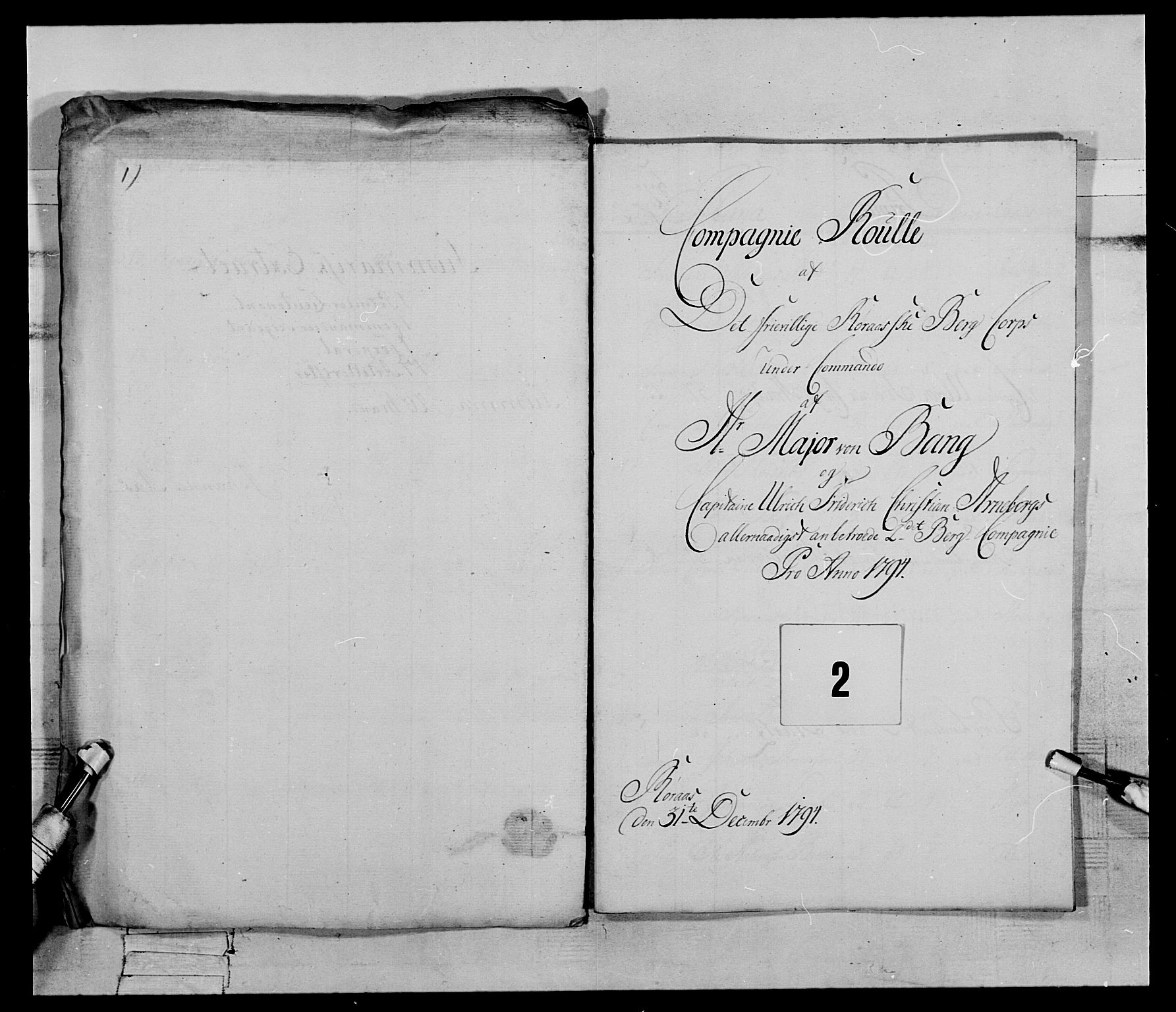 Generalitets- og kommissariatskollegiet, Det kongelige norske kommissariatskollegium, AV/RA-EA-5420/E/Eh/L0119: Rørosiske frivillige bergkorps/bergjegerkorps, 1794-1799, s. 14