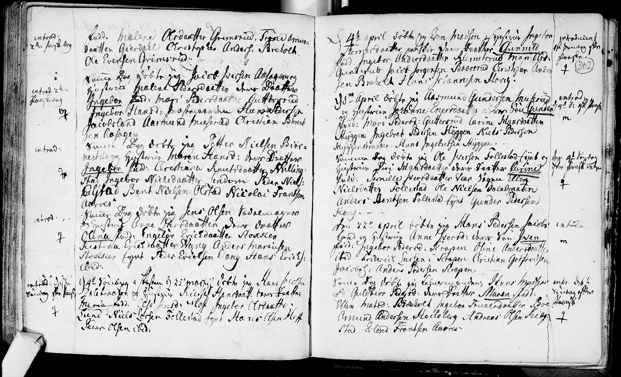 Røyken kirkebøker, AV/SAKO-A-241/F/Fa/L0002: Ministerialbok nr. 2, 1731-1782, s. 302