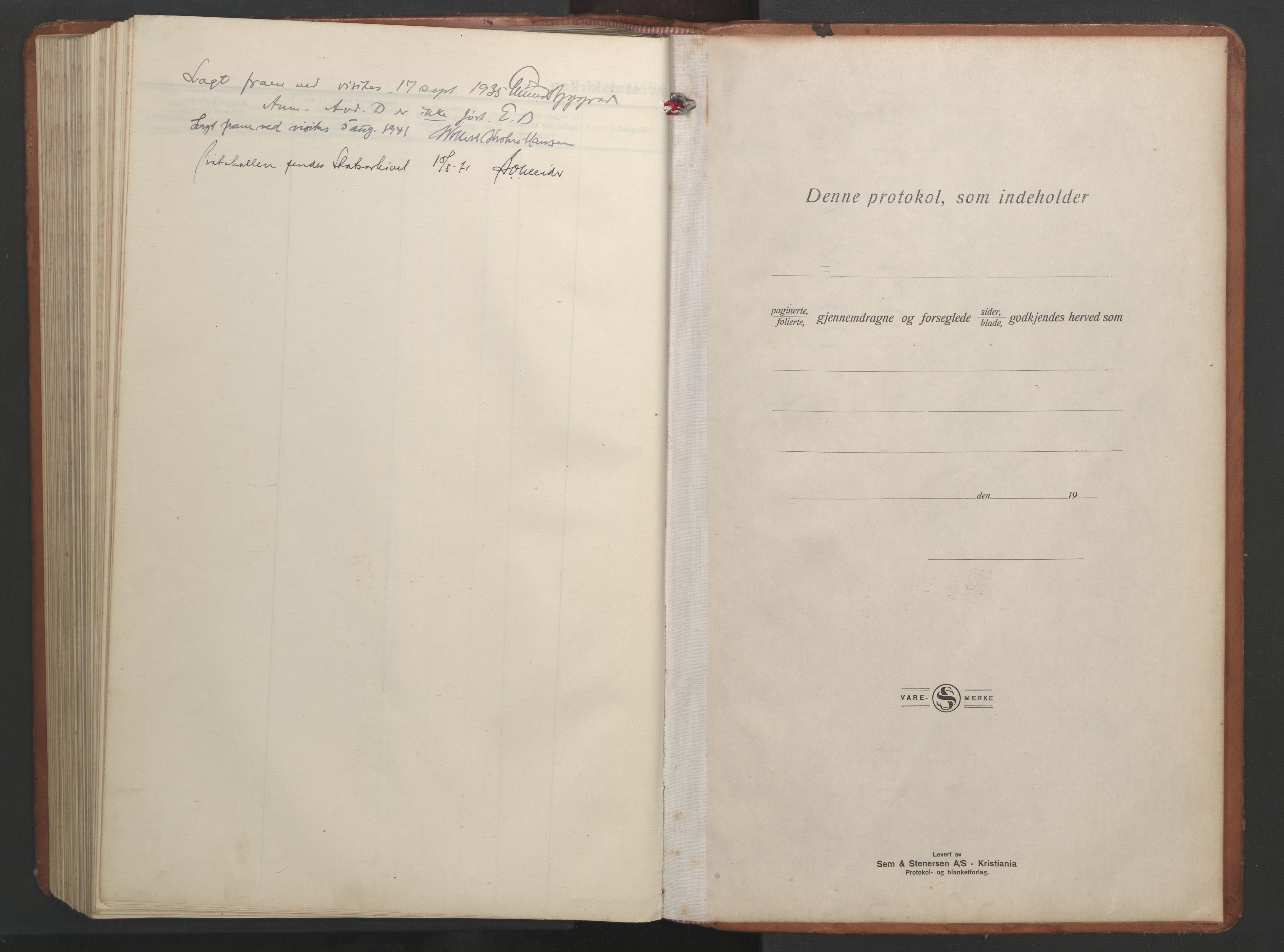 Ministerialprotokoller, klokkerbøker og fødselsregistre - Nordland, SAT/A-1459/851/L0727: Klokkerbok nr. 851C02, 1925-1948
