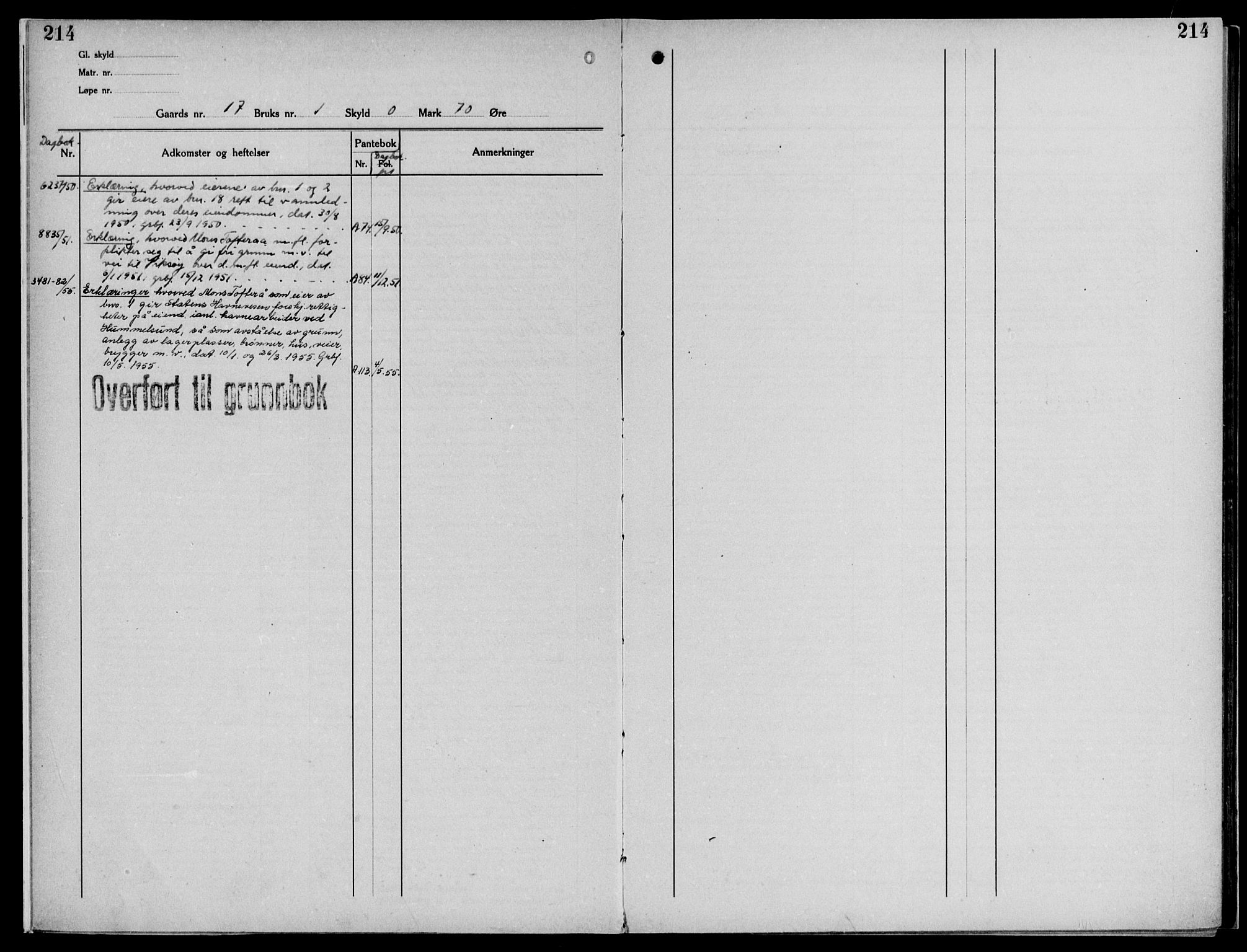 Midhordland sorenskriveri, SAB/A-3001/1/G/Ga/Gab/L0077b: Panteregister nr. II.A.b.77b, s. 214