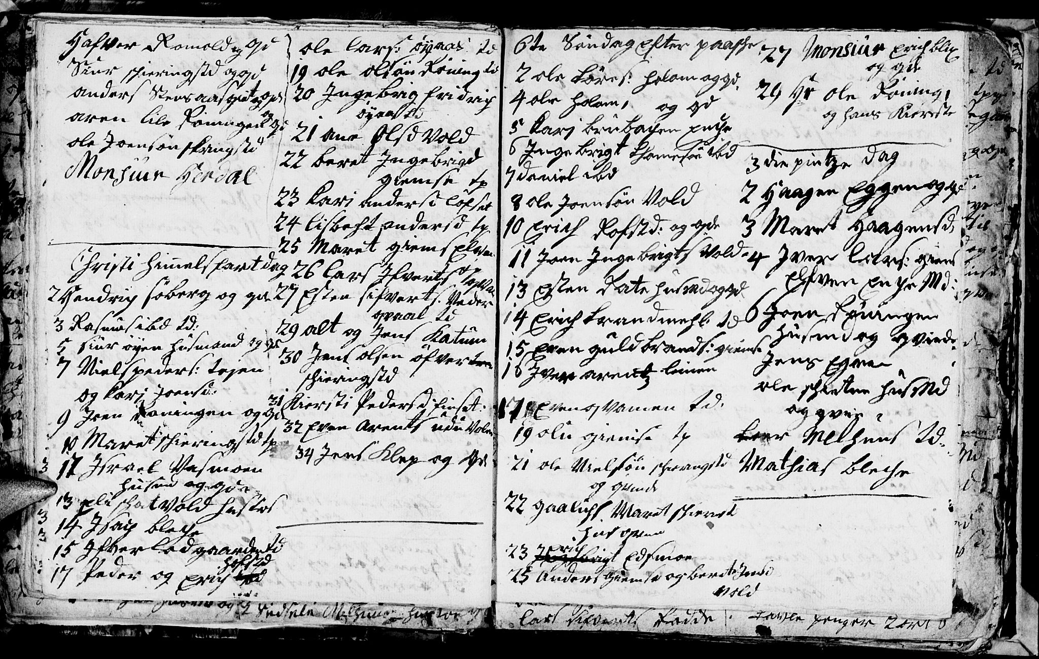 Ministerialprotokoller, klokkerbøker og fødselsregistre - Sør-Trøndelag, AV/SAT-A-1456/691/L1090: Klokkerbok nr. 691C01, 1732-1742
