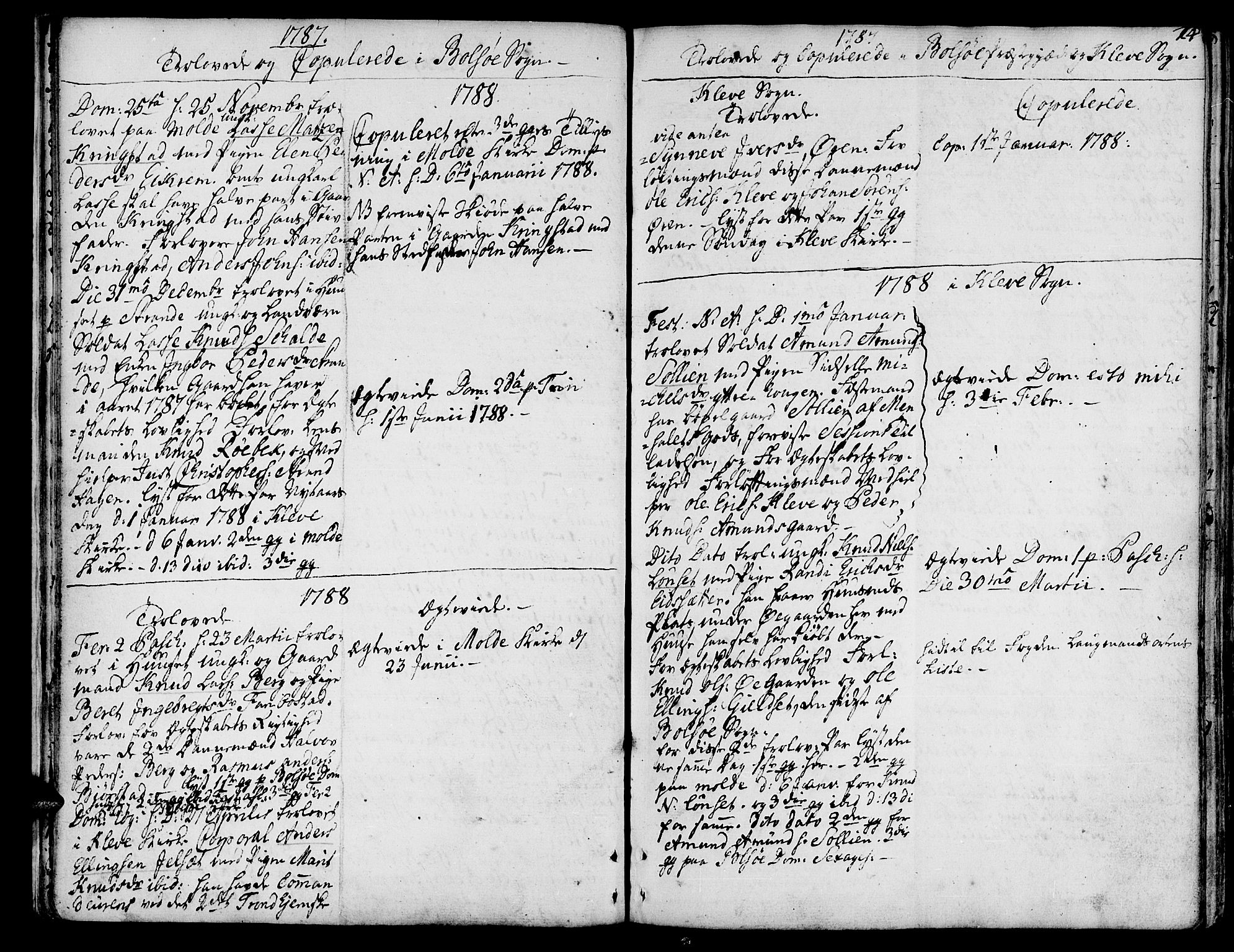 Ministerialprotokoller, klokkerbøker og fødselsregistre - Møre og Romsdal, AV/SAT-A-1454/555/L0648: Ministerialbok nr. 555A01, 1759-1793, s. 14