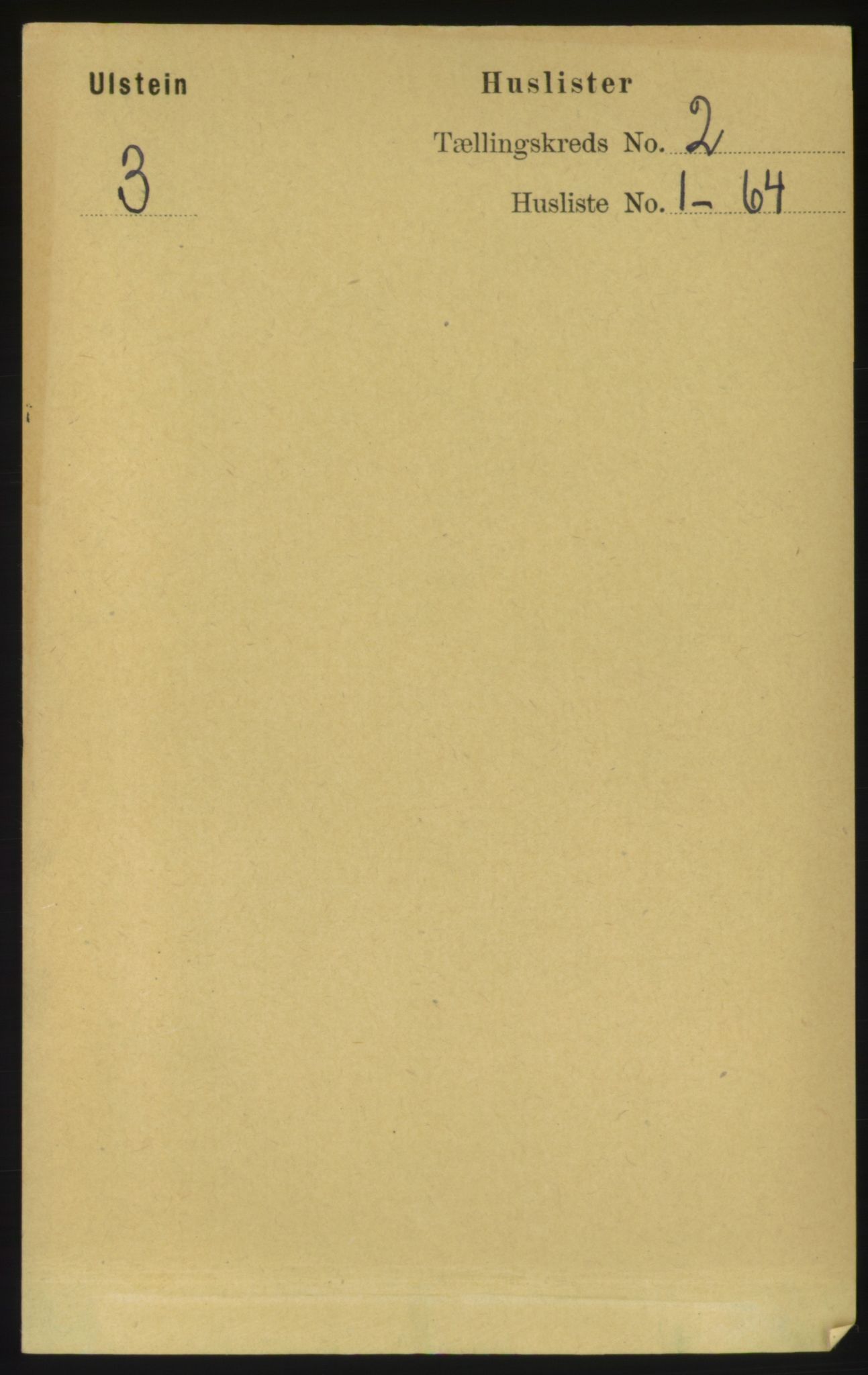 RA, Folketelling 1891 for 1516 Ulstein herred, 1891, s. 254