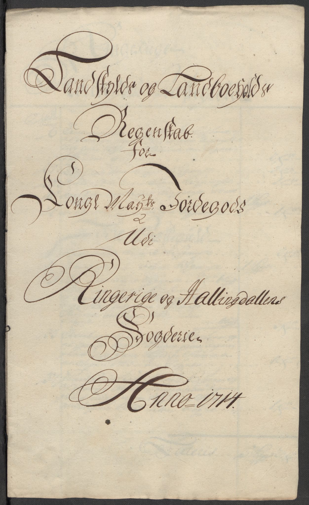 Rentekammeret inntil 1814, Reviderte regnskaper, Fogderegnskap, AV/RA-EA-4092/R23/L1471: Fogderegnskap Ringerike og Hallingdal, 1713-1714, s. 402