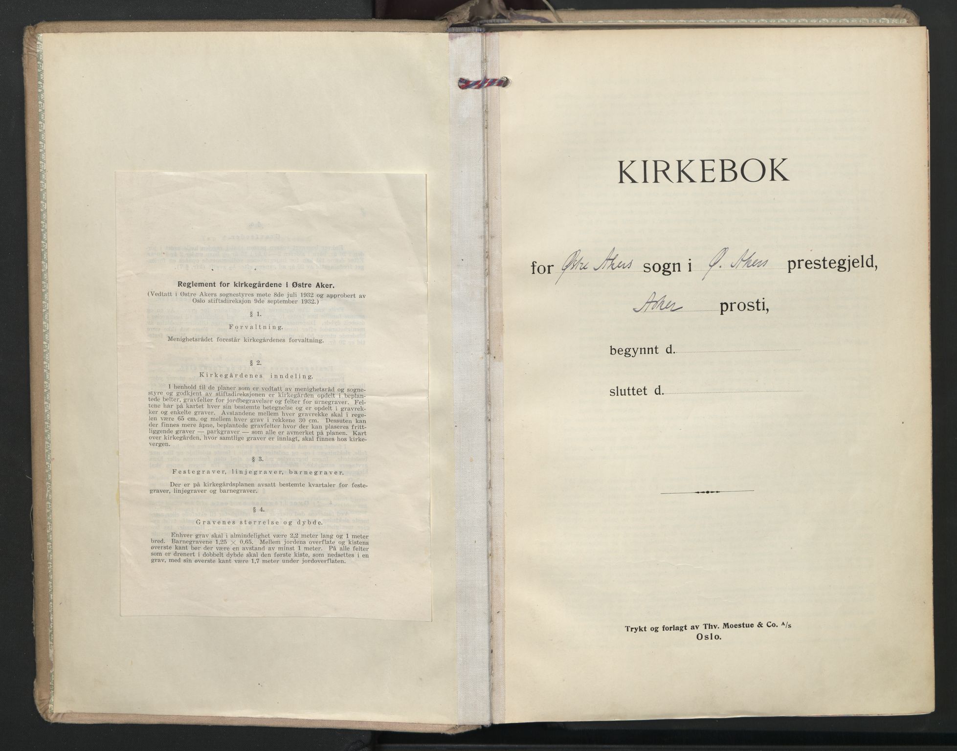 Østre Aker prestekontor Kirkebøker, AV/SAO-A-10840/F/Fa/L0015: Ministerialbok nr. I 15, 1934-1938