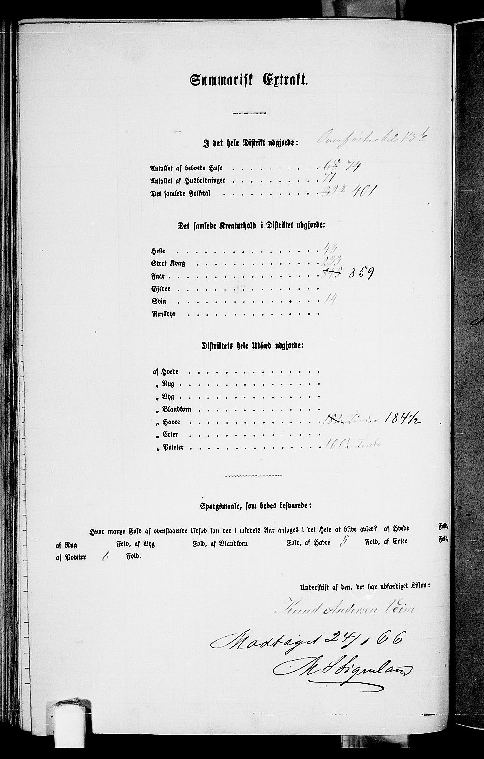 RA, Folketelling 1865 for 1147P Avaldsnes prestegjeld, 1865, s. 198