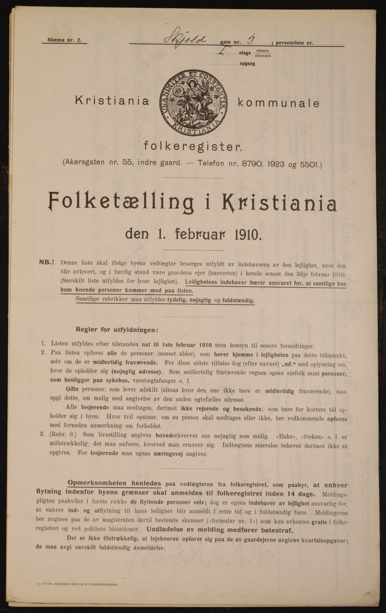 OBA, Kommunal folketelling 1.2.1910 for Kristiania, 1910, s. 91728