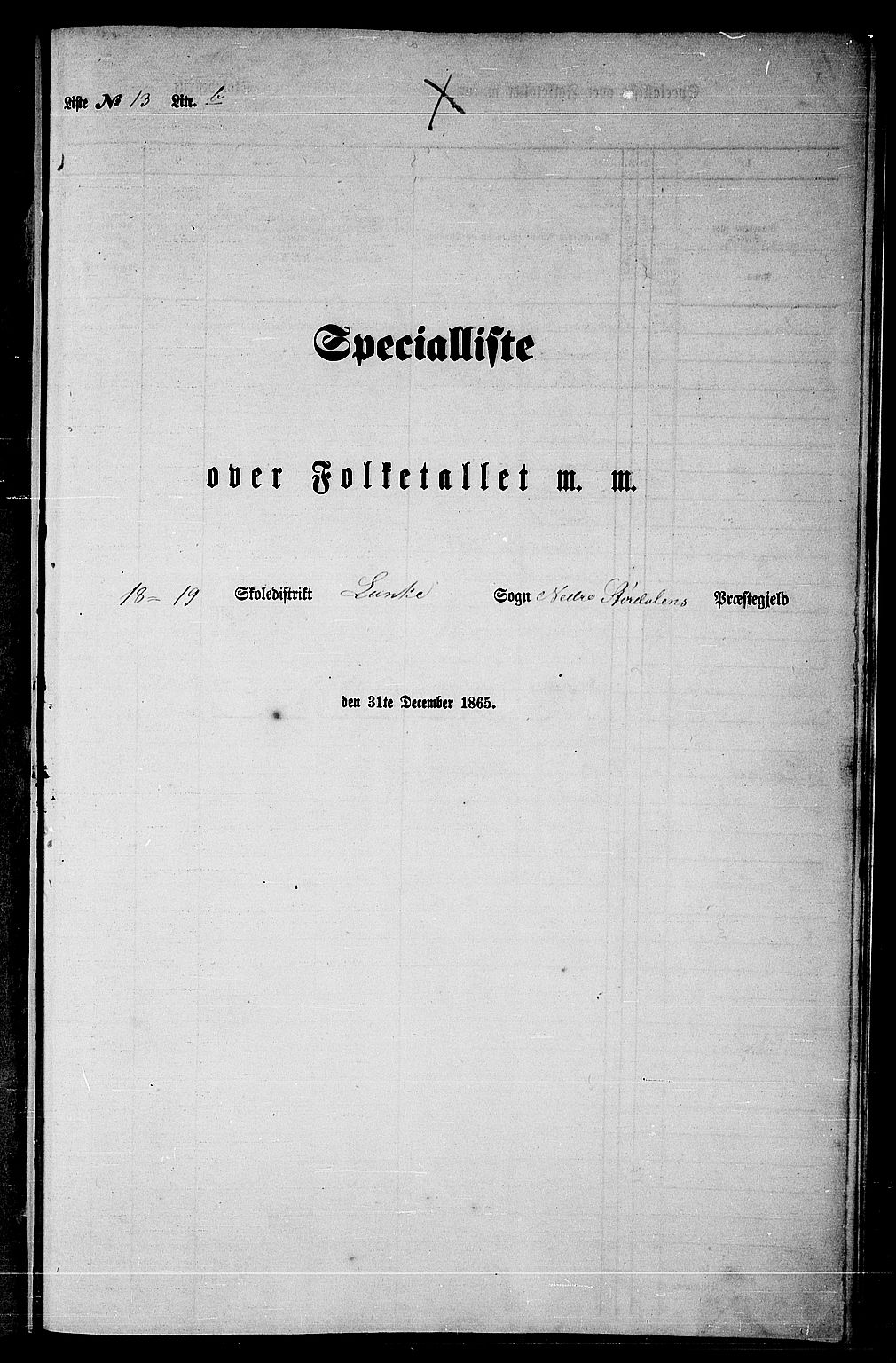 RA, Folketelling 1865 for 1714P Nedre Stjørdal prestegjeld, 1865, s. 297