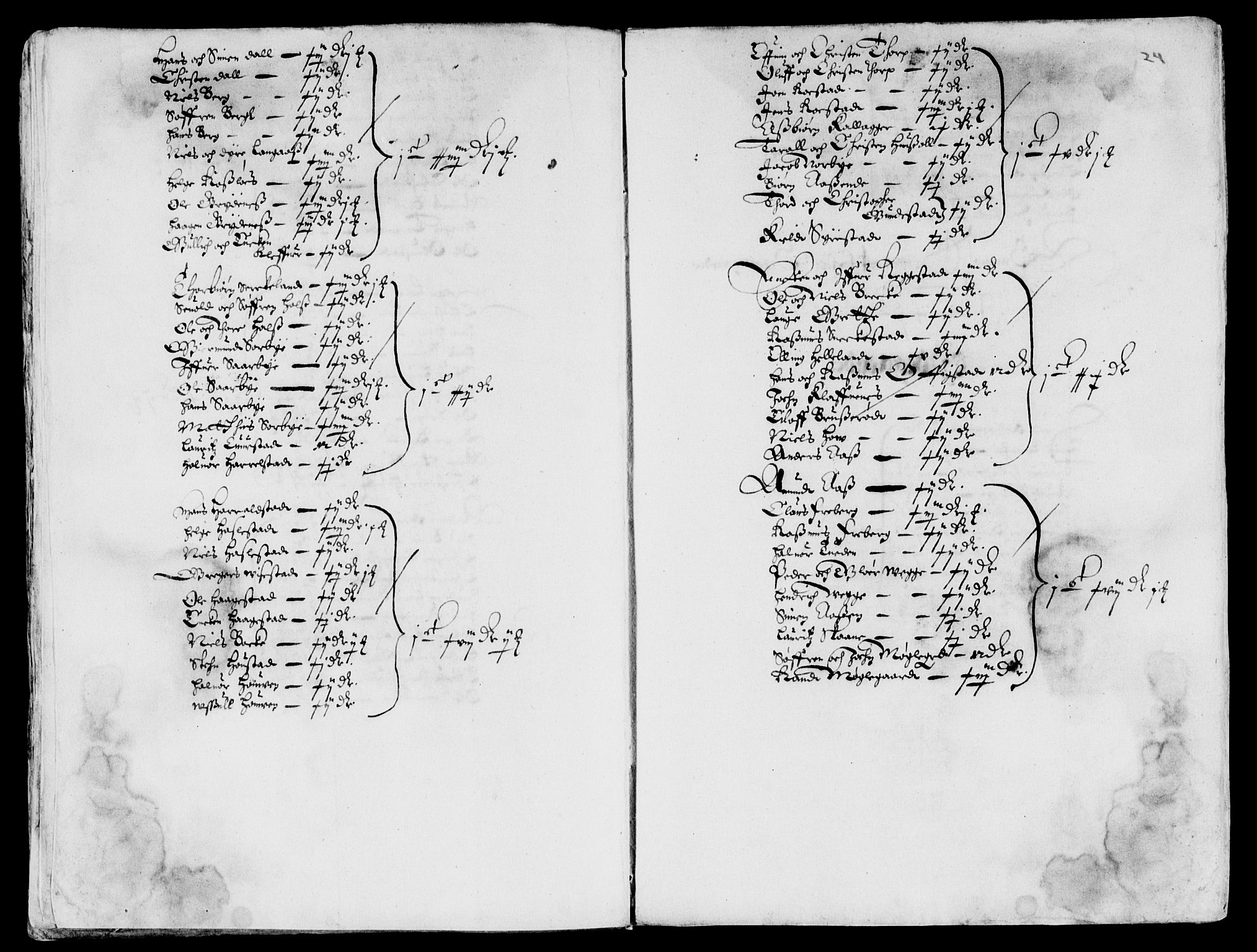 Rentekammeret inntil 1814, Reviderte regnskaper, Lensregnskaper, AV/RA-EA-5023/R/Rb/Rbo/L0026: Tønsberg len, 1644-1646