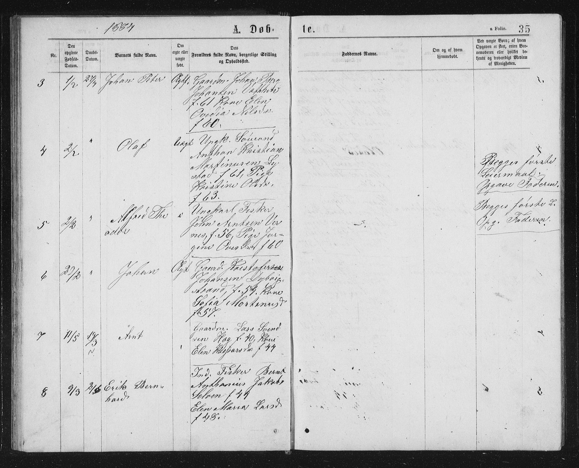 Ministerialprotokoller, klokkerbøker og fødselsregistre - Sør-Trøndelag, AV/SAT-A-1456/662/L0756: Klokkerbok nr. 662C01, 1869-1891, s. 35