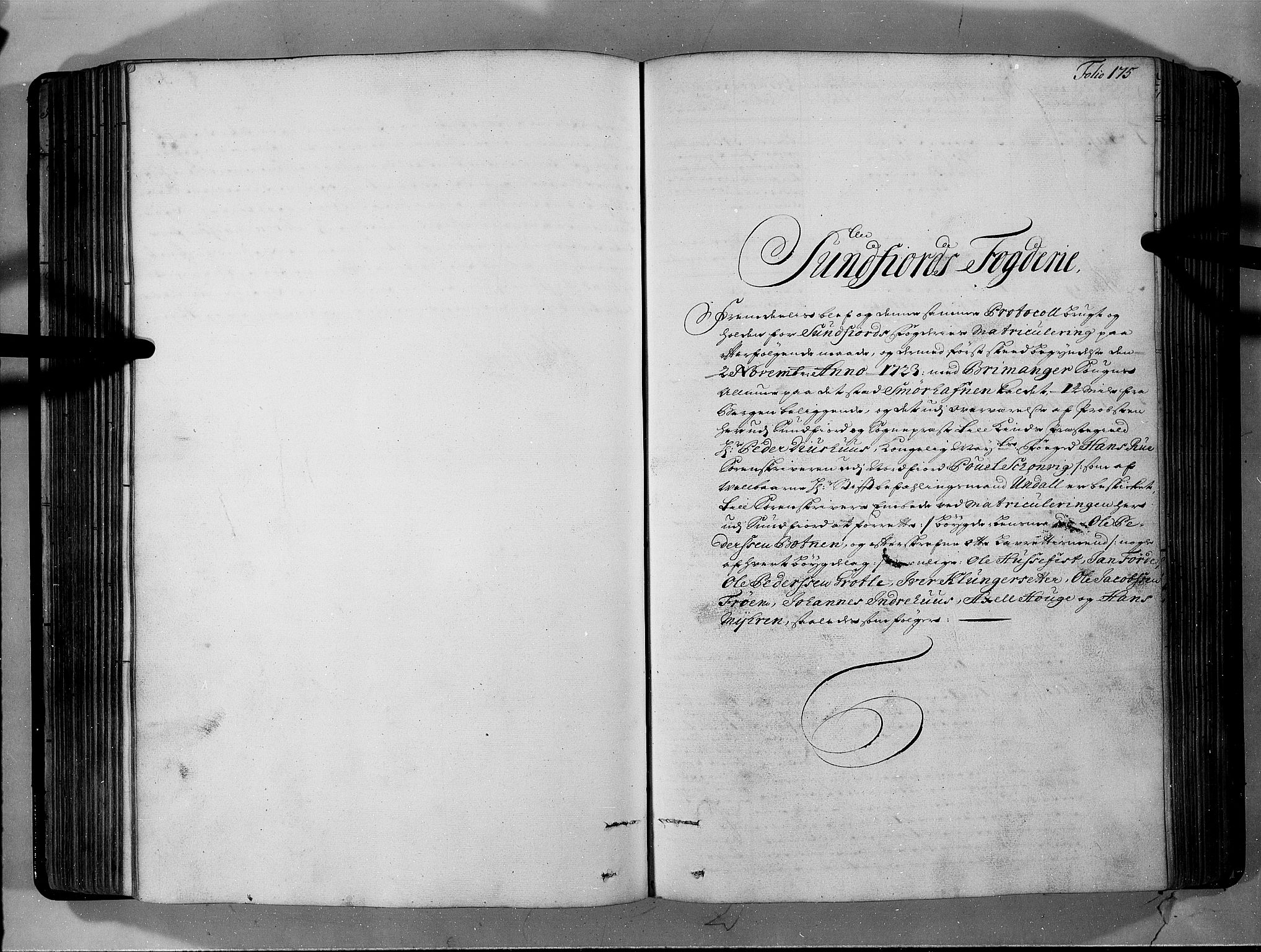 Rentekammeret inntil 1814, Realistisk ordnet avdeling, AV/RA-EA-4070/N/Nb/Nbf/L0146: Sunnfjord og Nordfjord eksaminasjonsprotokoll, 1723, s. 180