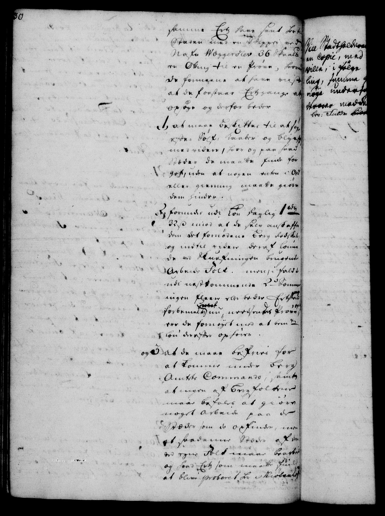 Rentekammeret, Kammerkanselliet, RA/EA-3111/G/Gh/Gha/L0032: Norsk ekstraktmemorialprotokoll (merket RK 53.77), 1753-1755, s. 30
