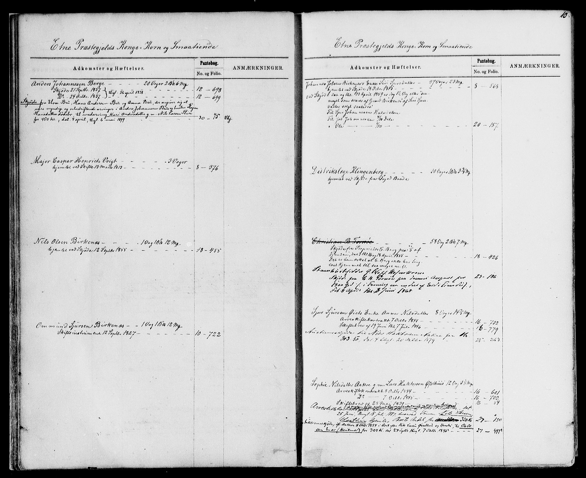 Sunnhordland sorenskrivar, AV/SAB-A-2401/1/G/Ga/Gag/L0003: Panteregister nr. II.A.g.3, 1866-1916, s. 10