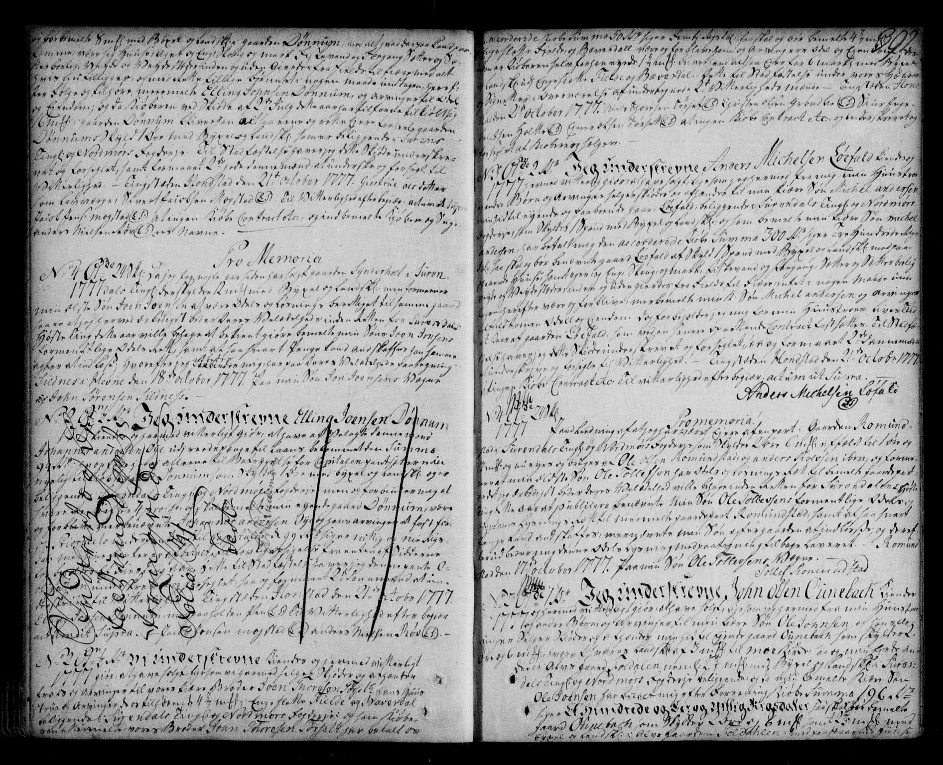 Nordmøre sorenskriveri, SAT/A-4132/1/2/2Ca/L0007: Pantebok nr. 3b, 1776-1782, s. 392