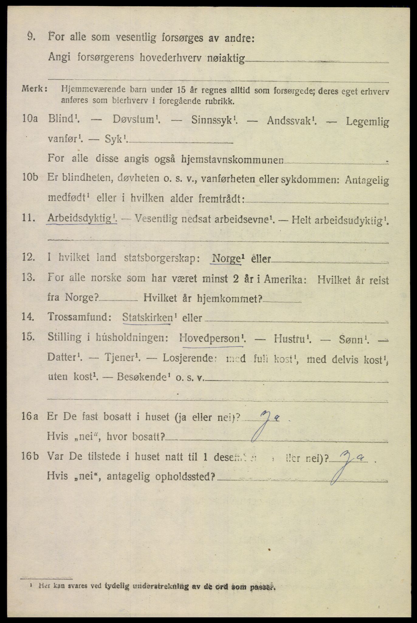 SAK, Folketelling 1920 for 1028 Vigmostad herred, 1920, s. 1132