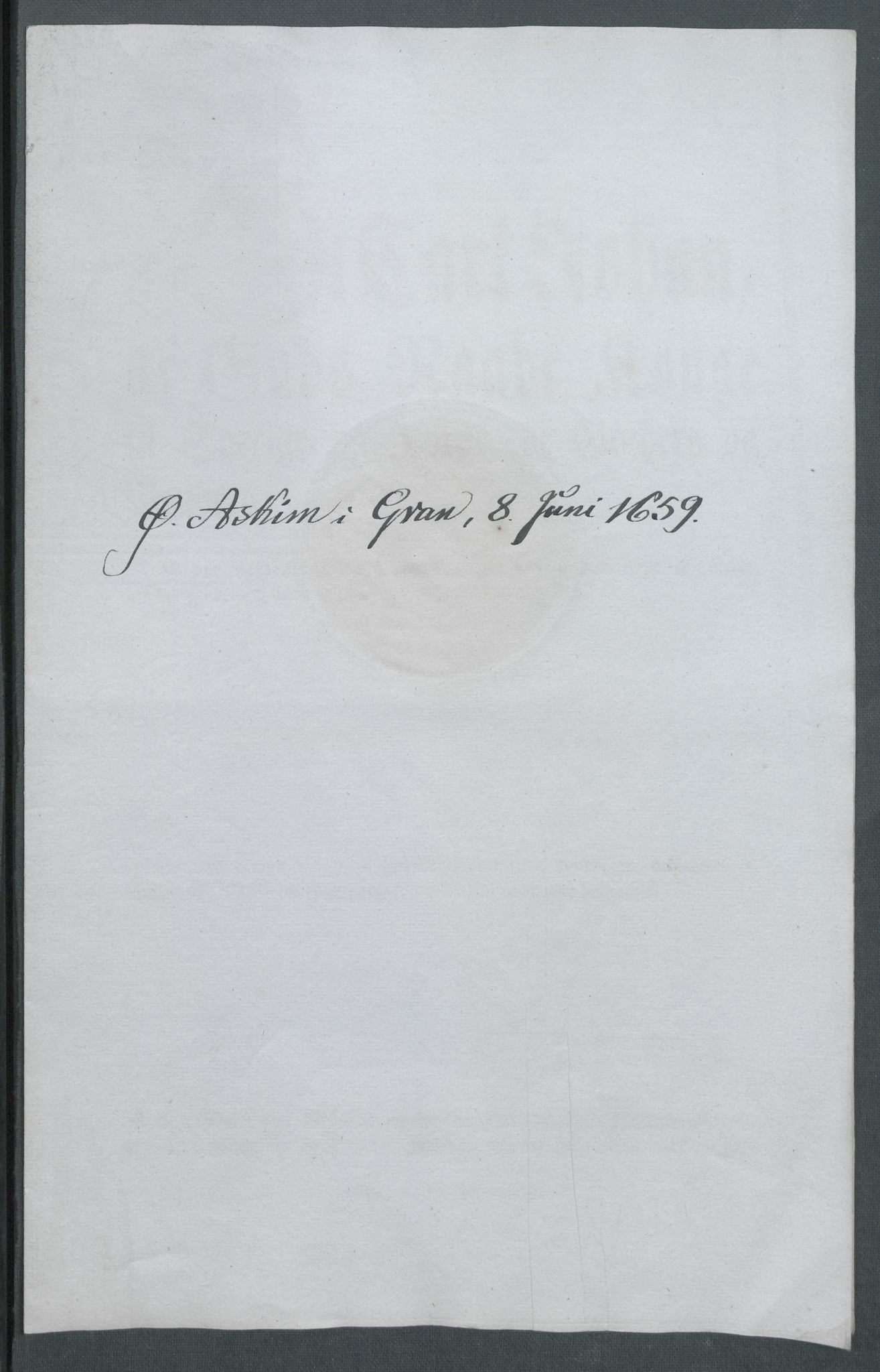 Riksarkivets diplomsamling, RA/EA-5965/F02/L0168: Dokumenter, 1658-1660, s. 92