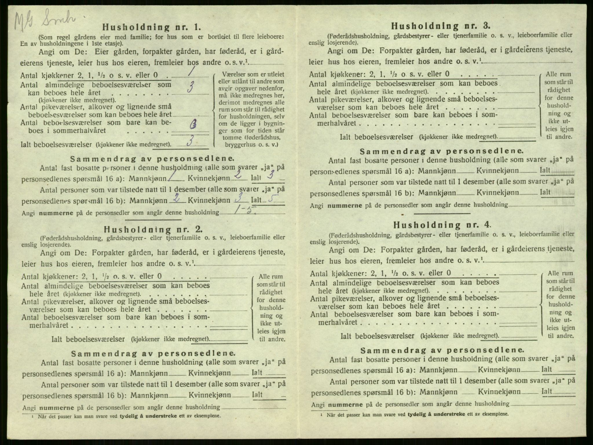 SAKO, Folketelling 1920 for 0724 Sandeherred herred, 1920, s. 3583