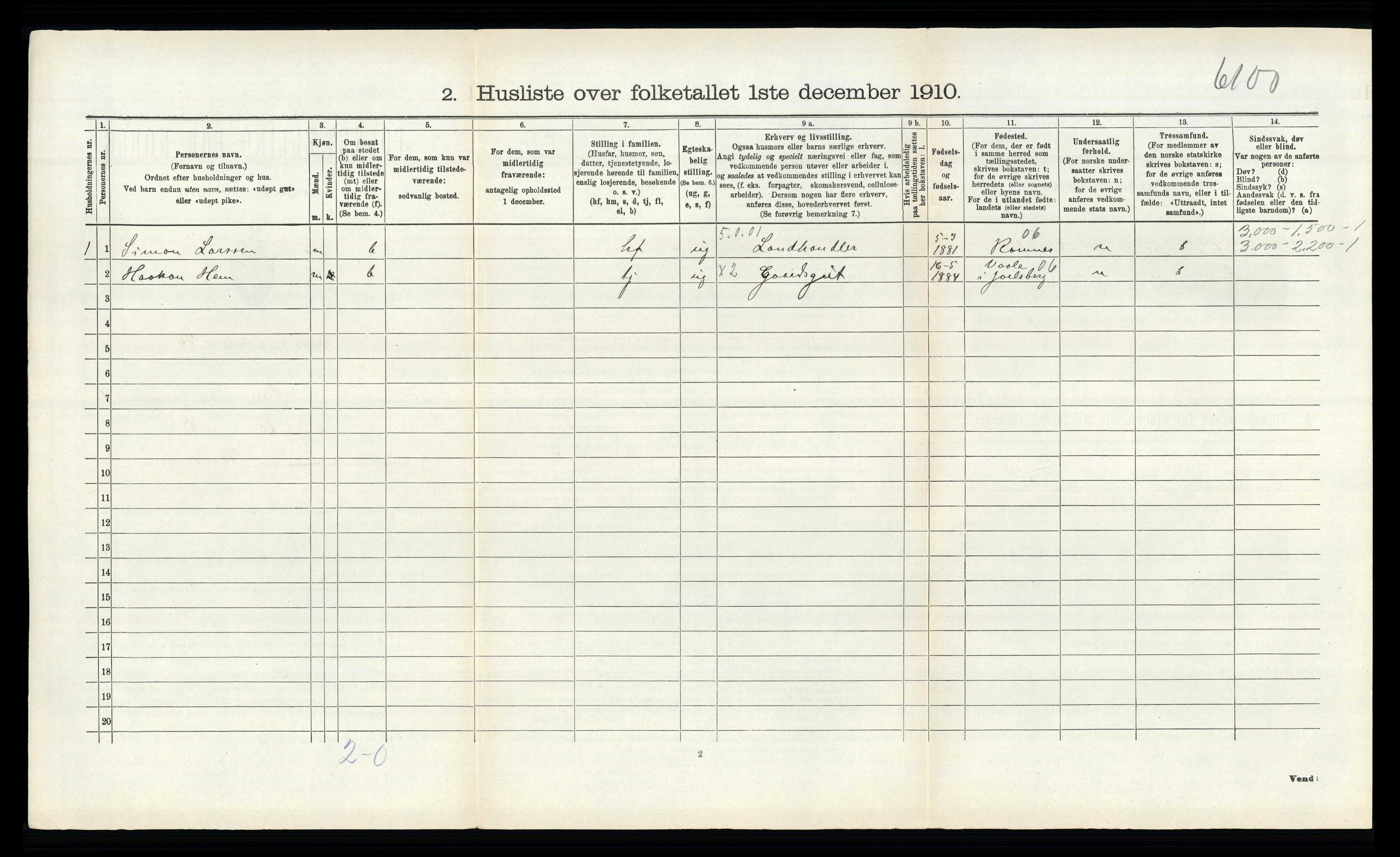 RA, Folketelling 1910 for 0721 Sem herred, 1910, s. 213