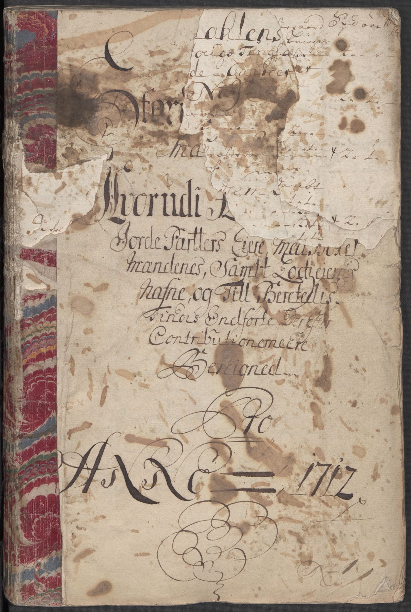 Rentekammeret inntil 1814, Reviderte regnskaper, Fogderegnskap, RA/EA-4092/R62/L4202: Fogderegnskap Stjørdal og Verdal, 1712, s. 13