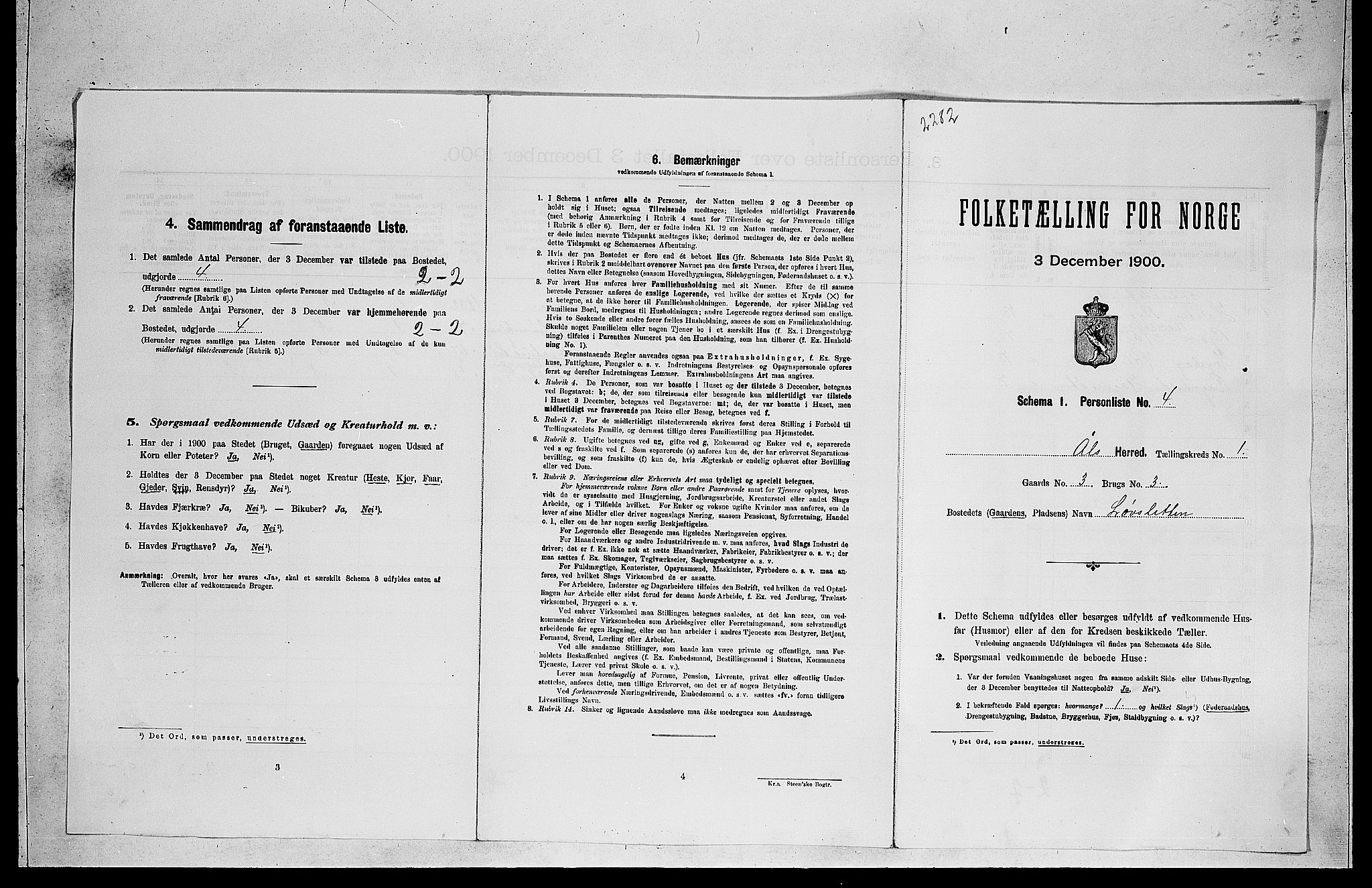 RA, Folketelling 1900 for 0619 Ål herred, 1900, s. 117