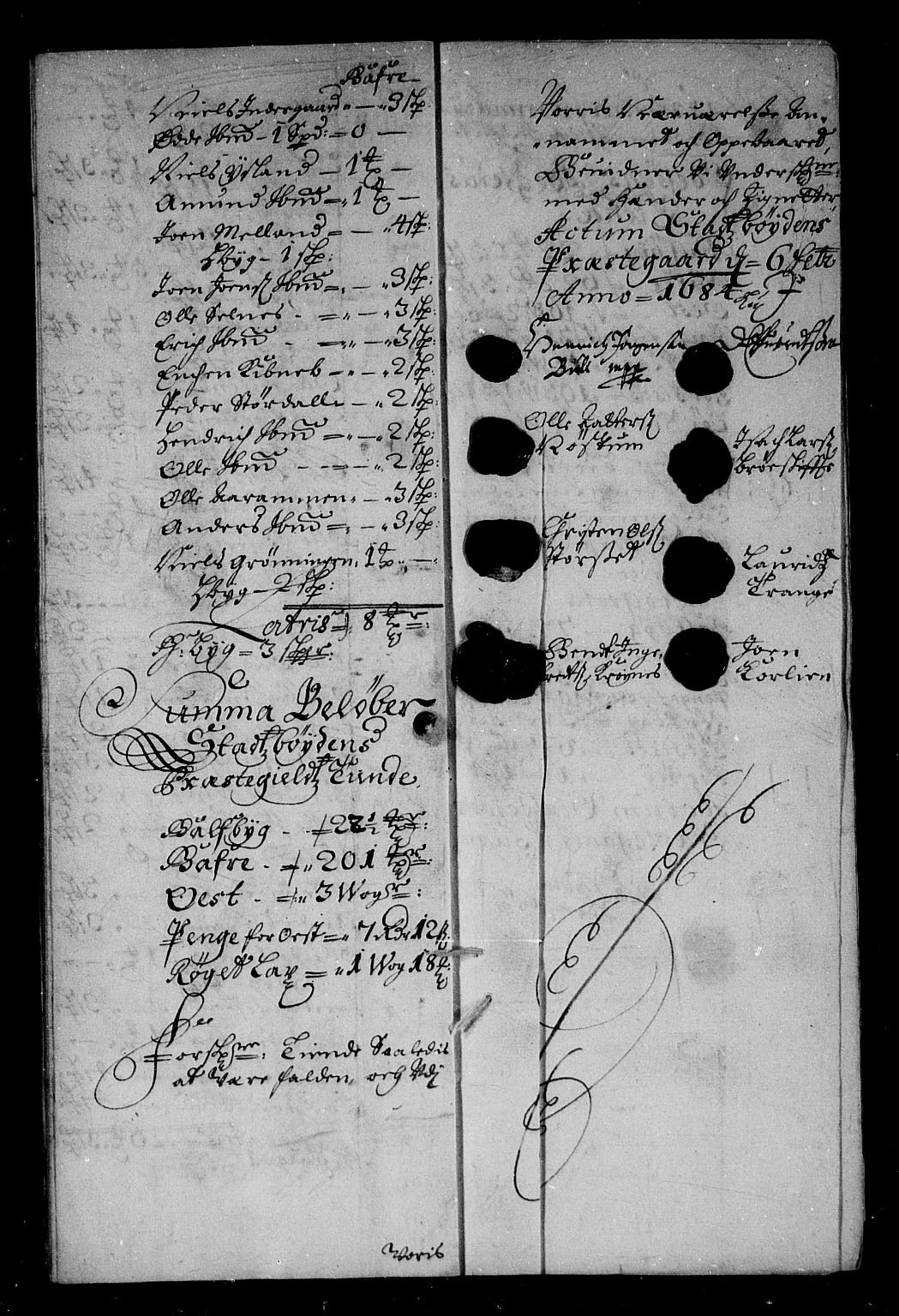 Rentekammeret inntil 1814, Reviderte regnskaper, Stiftamtstueregnskaper, Trondheim stiftamt og Nordland amt, AV/RA-EA-6044/R/Rg/L0072: Trondheim stiftamt og Nordland amt, 1683